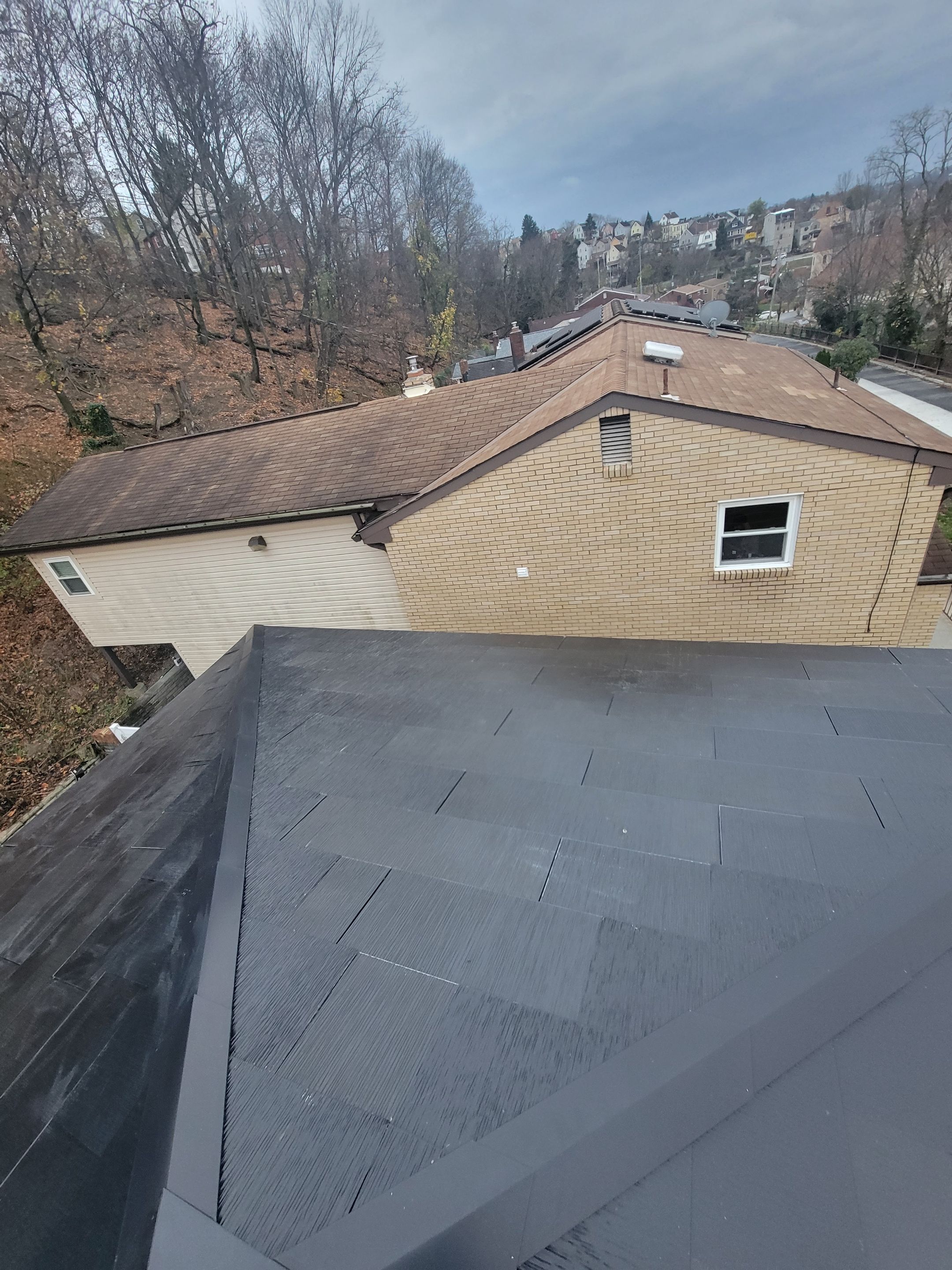Tesla Solar Roof in Pittsburgh, PA by American Home Contractors