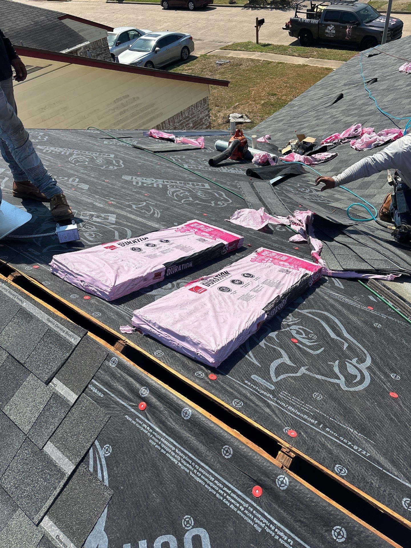 Residential Roofing Repair using Owen's Corning Duration (Lifetime) Shingles by Roof Repair Company