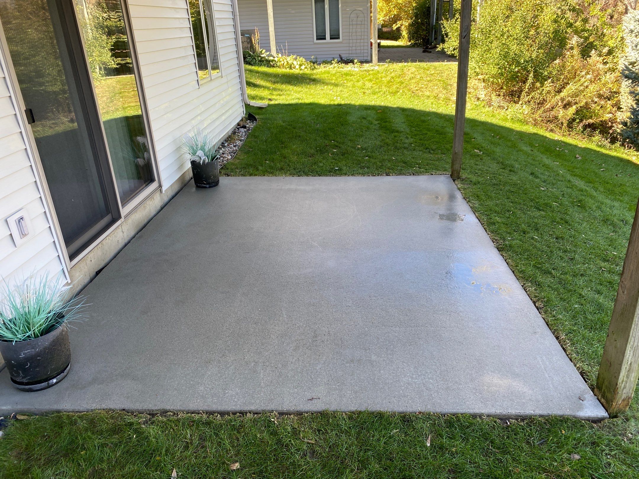 House wash and patio clean by Shulla Exterior Cleaning