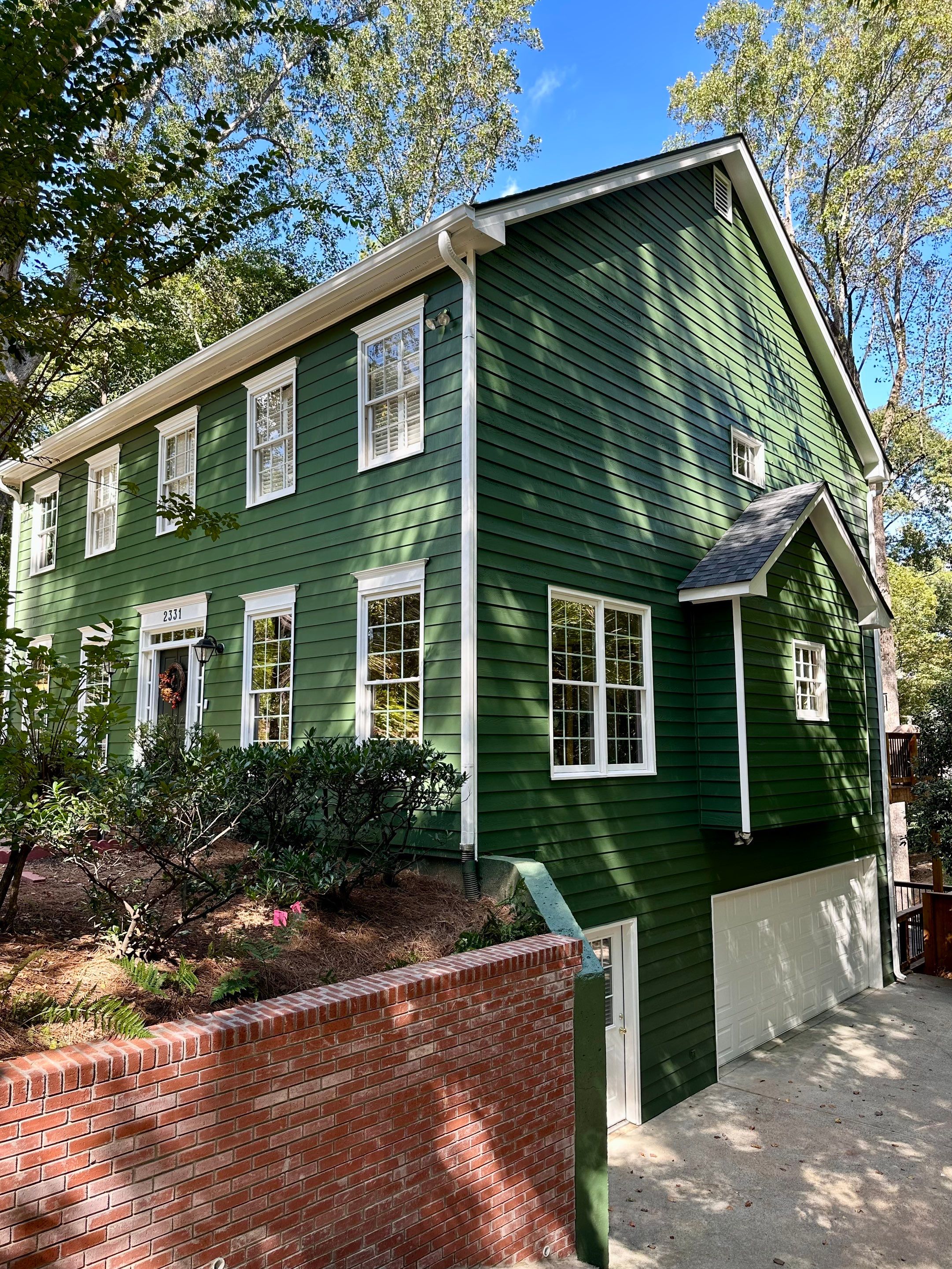 From Faded Beige to Bright Green by Atlanta's Paint Doctor