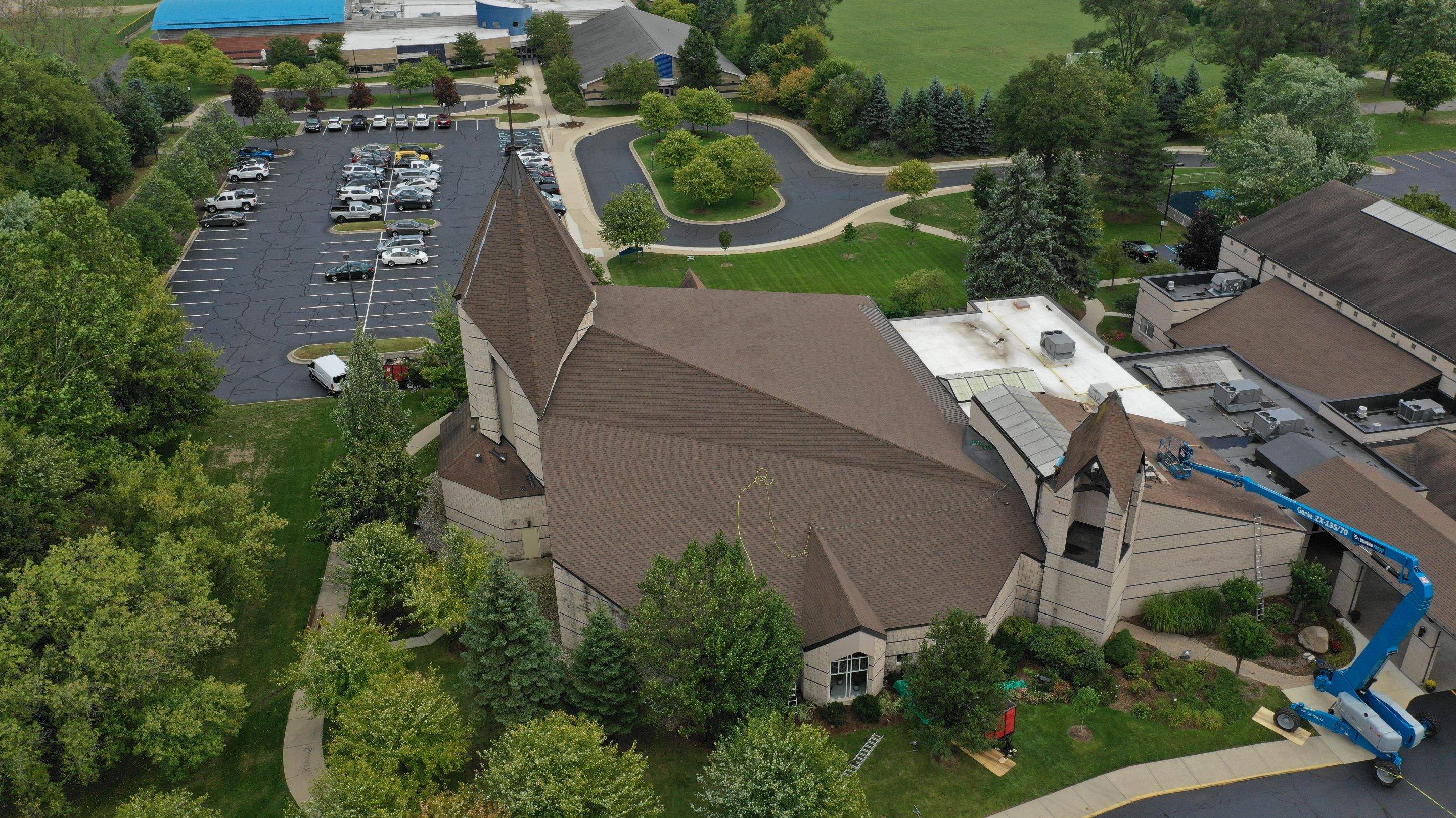 St. Mary in the Hills Catholic Church by Bloomfield Construction & Restoration