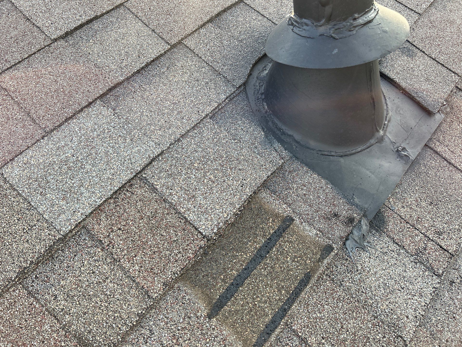 Hail Damage using Owen's Corning Duration (Lifetime) Shingles by Roof Repair Company