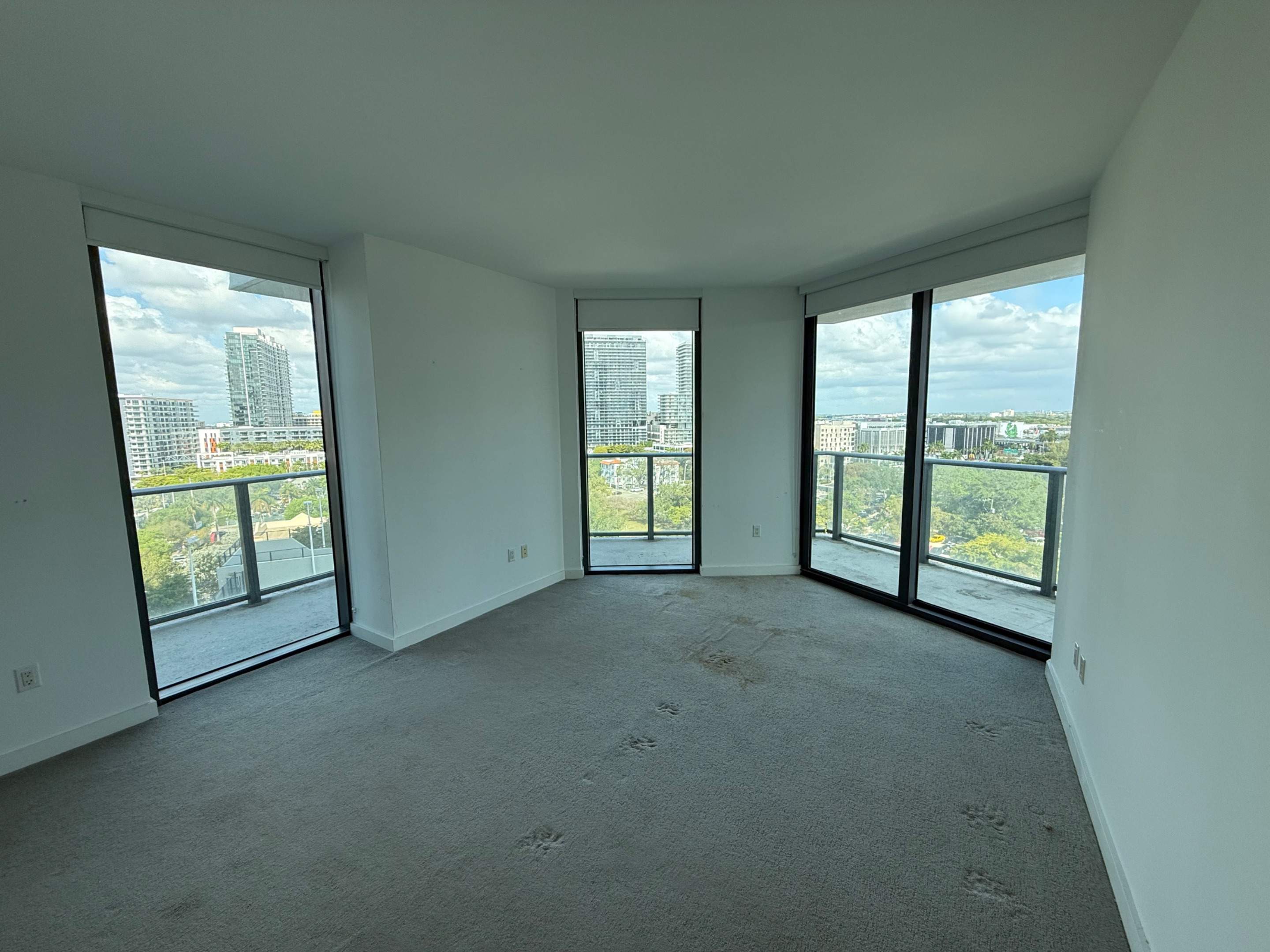 Paraiso condo full interior painting by Fresh Coat Painters of Miami Beach