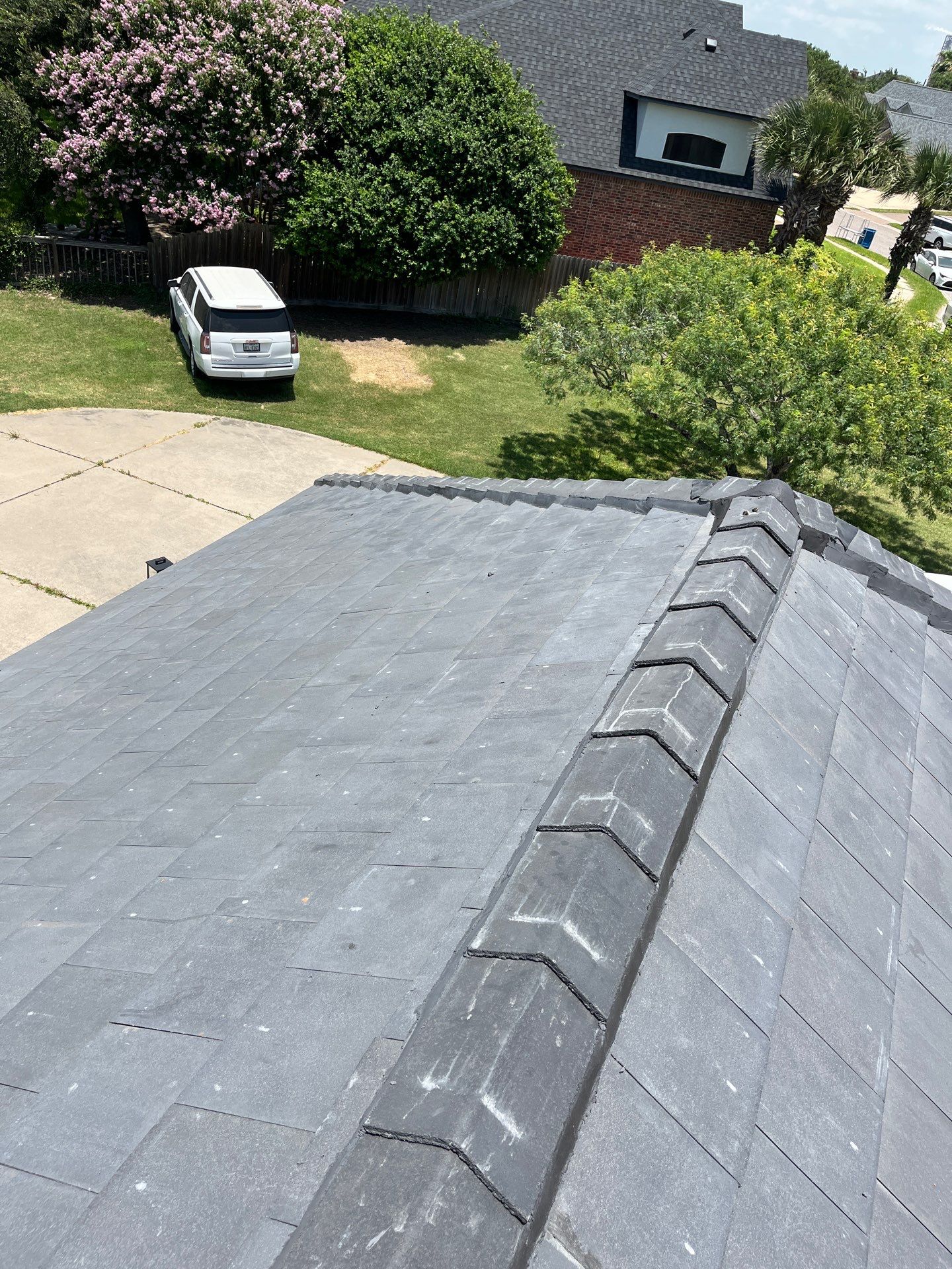 Golf-Proof Tile Roof by Bayfront Roofing and Construction
