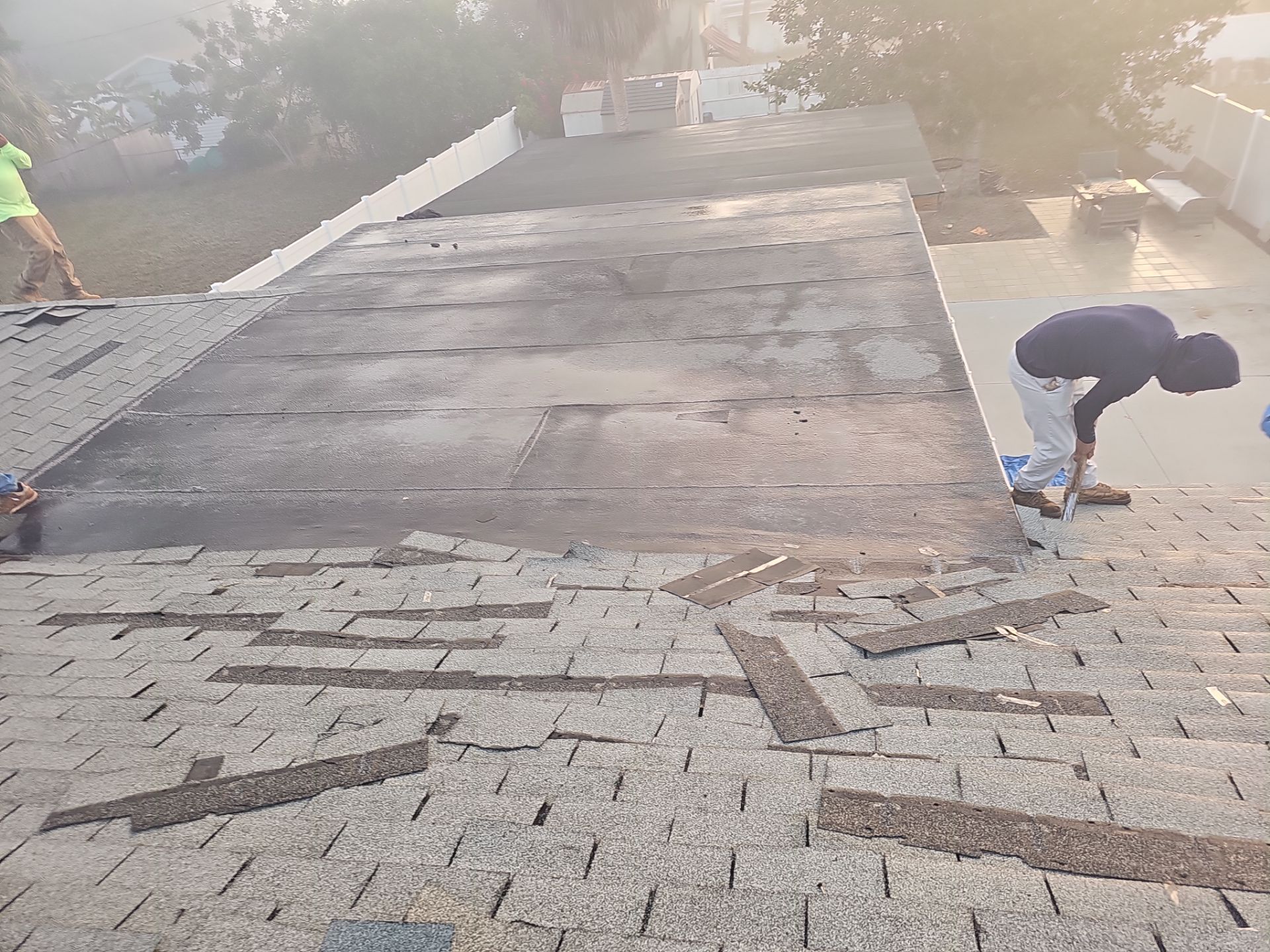 Project in Clearwater 33756 by Mitchell Roofing Company LLC 