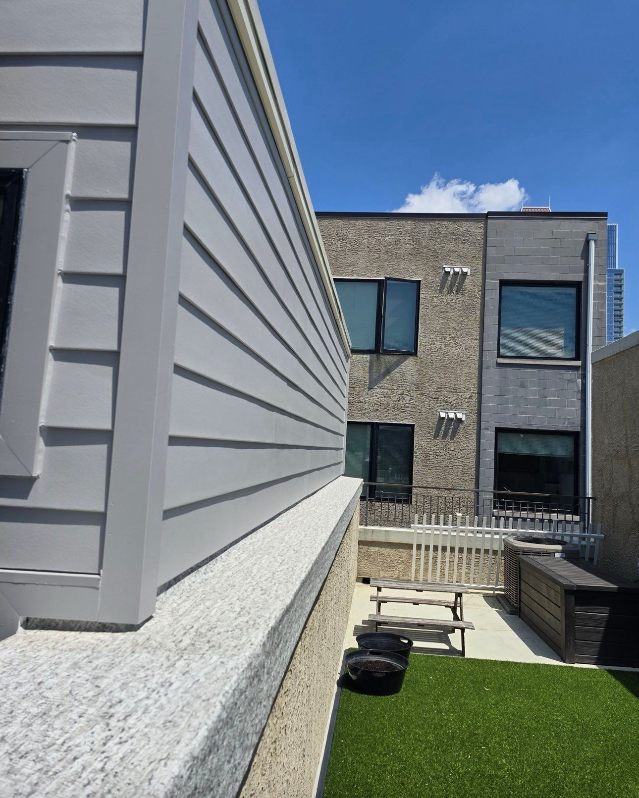 Stucco & Fiberglass roof replacement by Philadelphia Quality Roofing