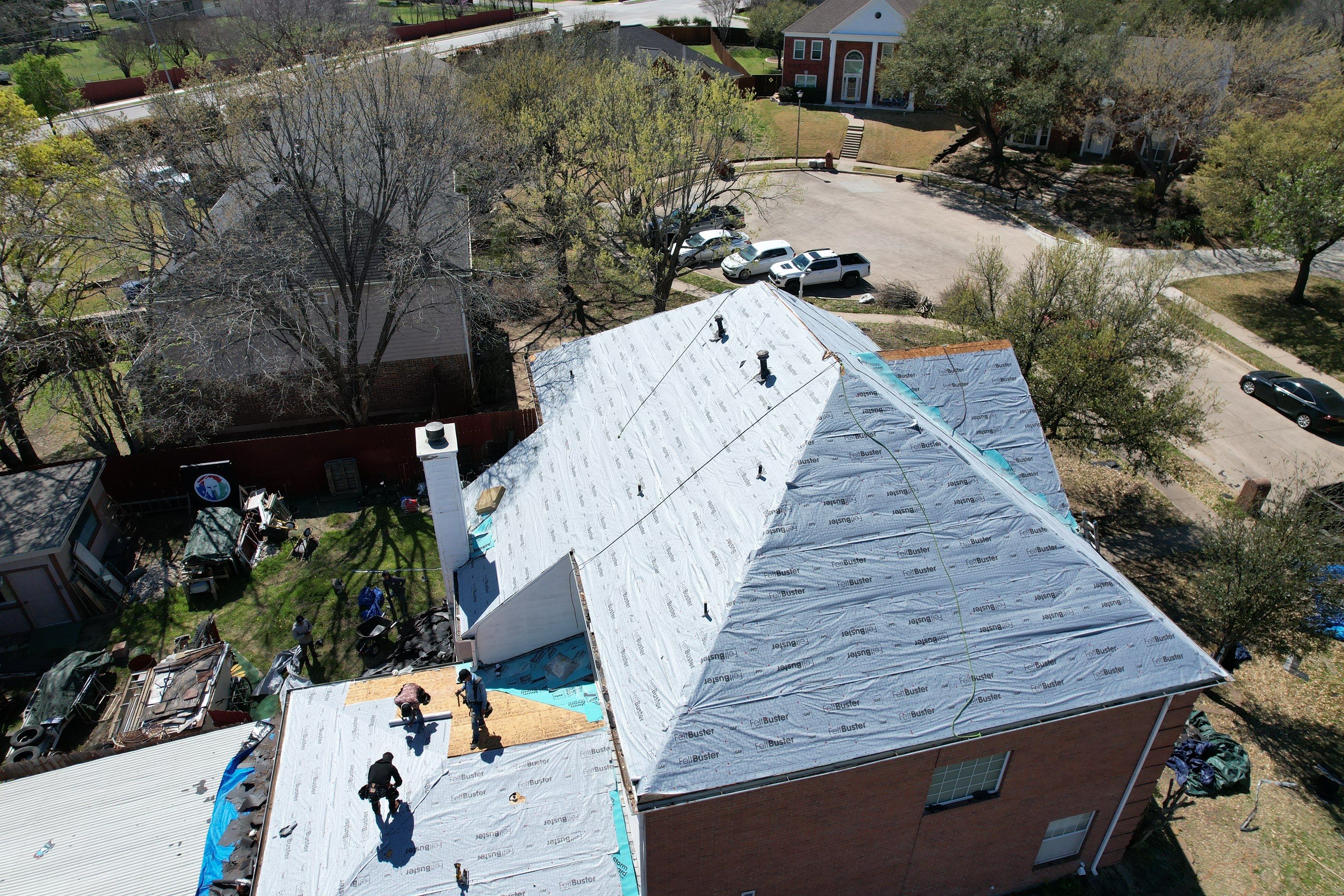 Project in Carrollton by Zeus Exteriors