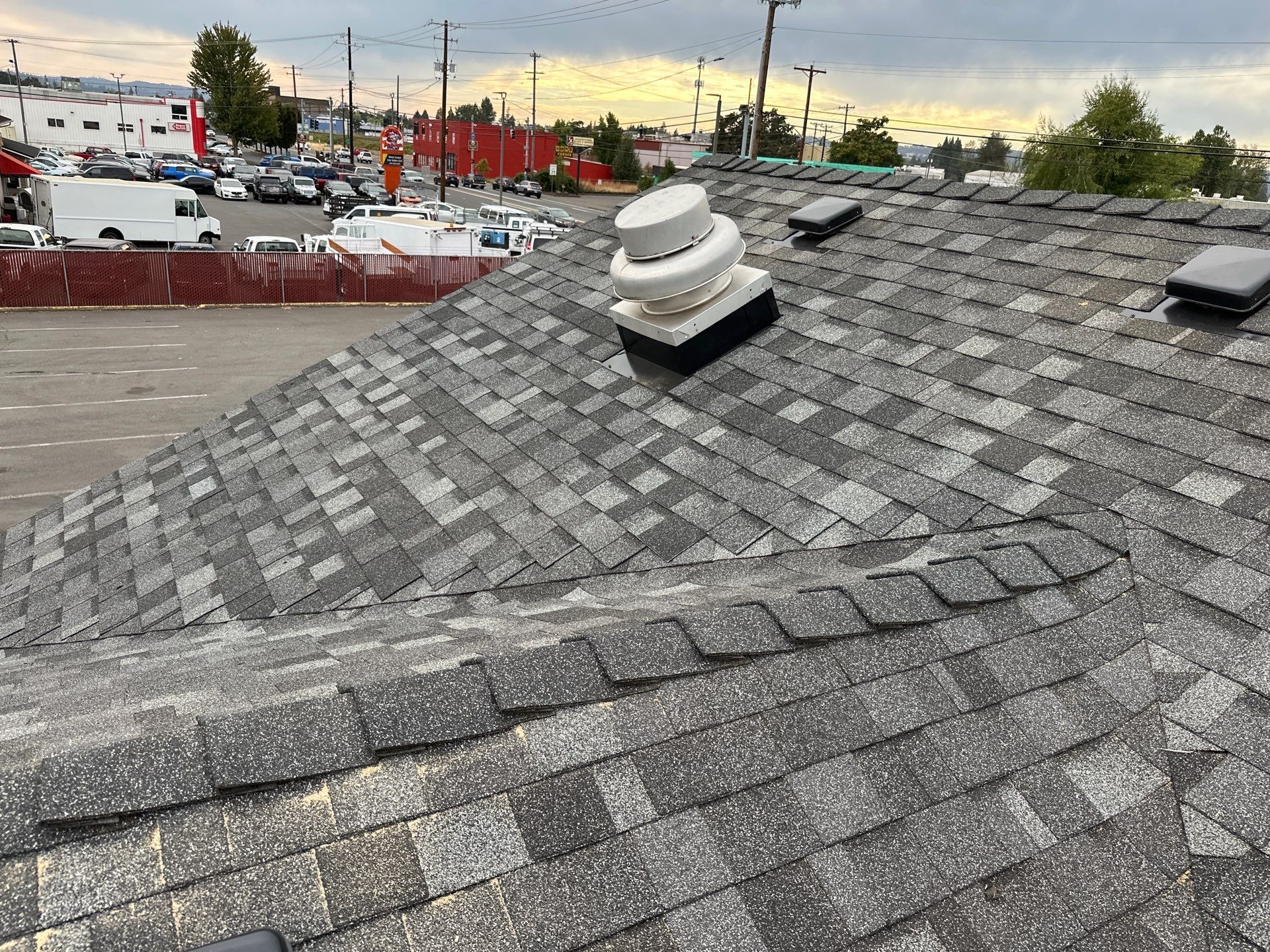 Summit Grey Lum Yun Salem Oregon Commercial Roof by Orezona Building & Roofing Company, Inc.