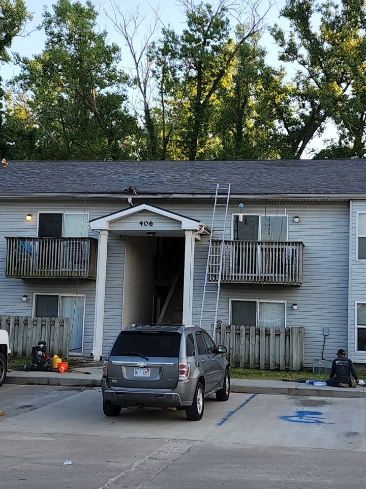 Multifamliy Complex ROOF REPLACEMNT with Ventilation Upgrades using Malarkey Vista Class III IR Shingles by Gorilla Exteriors Contracting, LLC