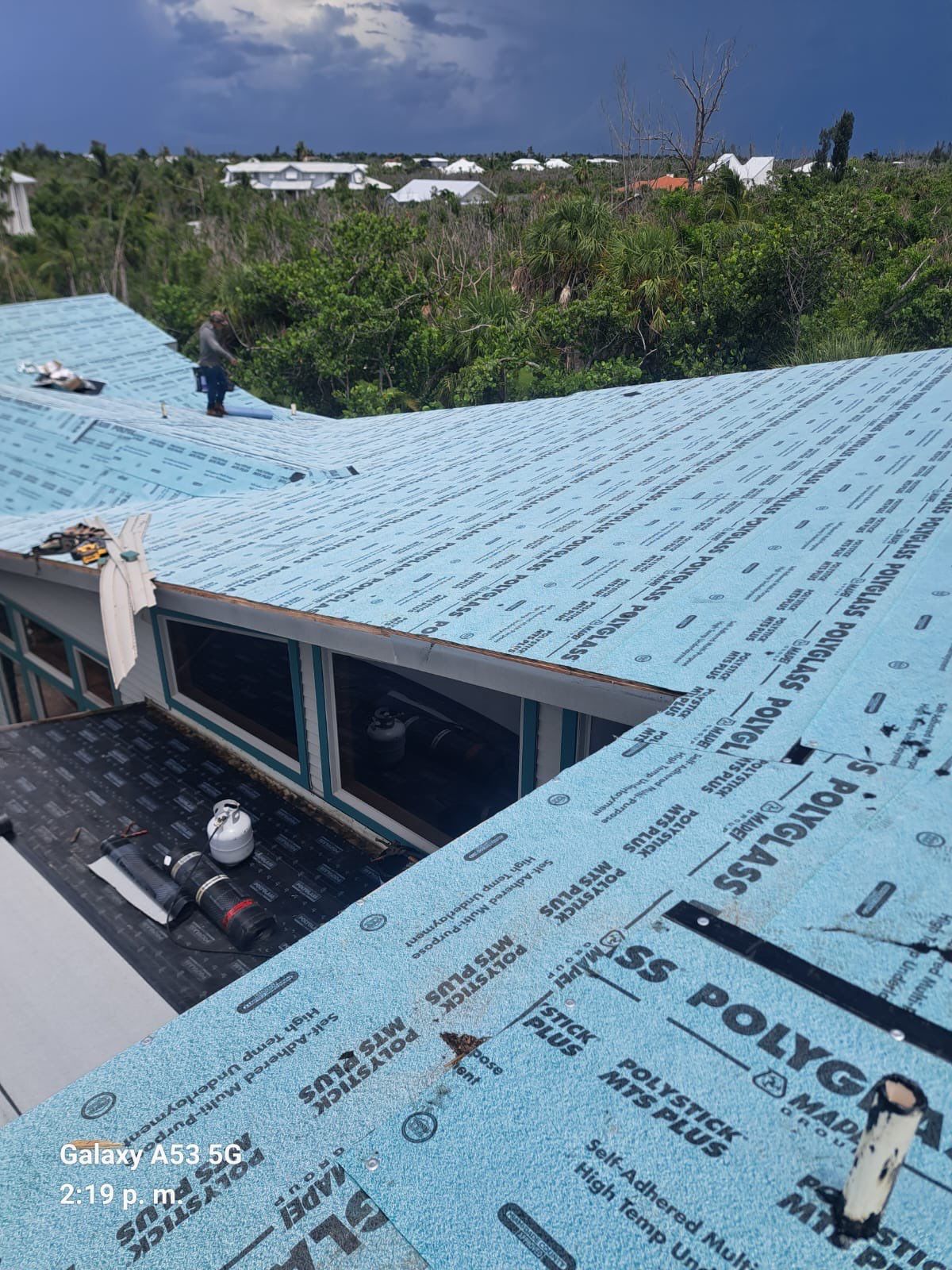 Residential Roof Installation by Four Peaks Roofing