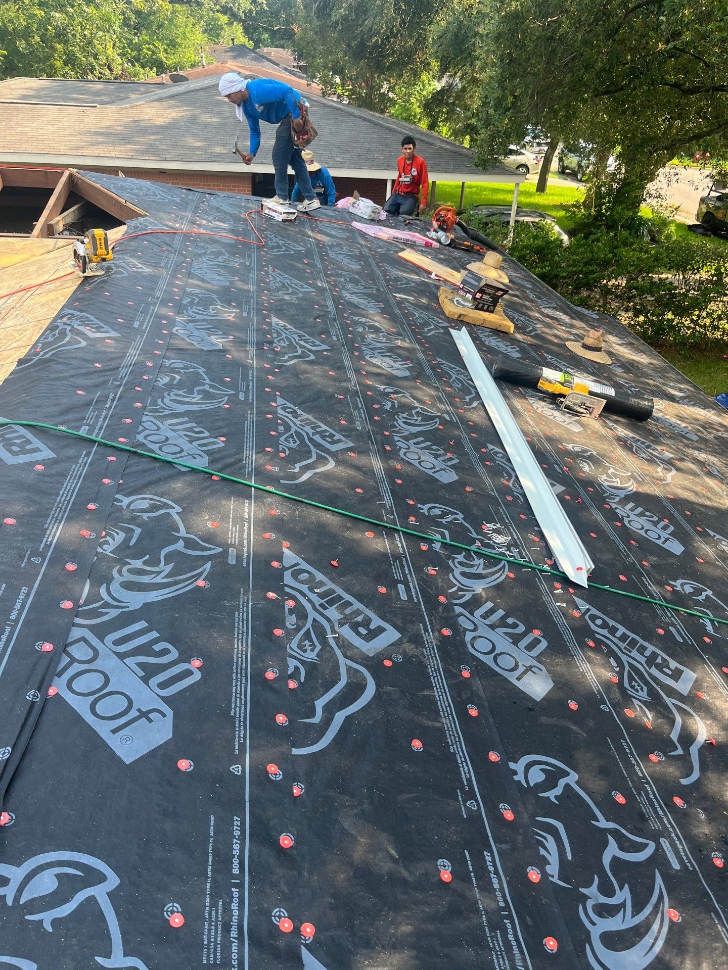 Residential Roofing Repair using Owen's Corning Duration (Lifetime) Shingles by Roof Repair Company