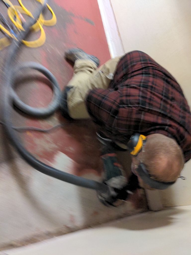 Commercial Floor Transformation using Penntek Evolution System by Croc Coatings, LLC