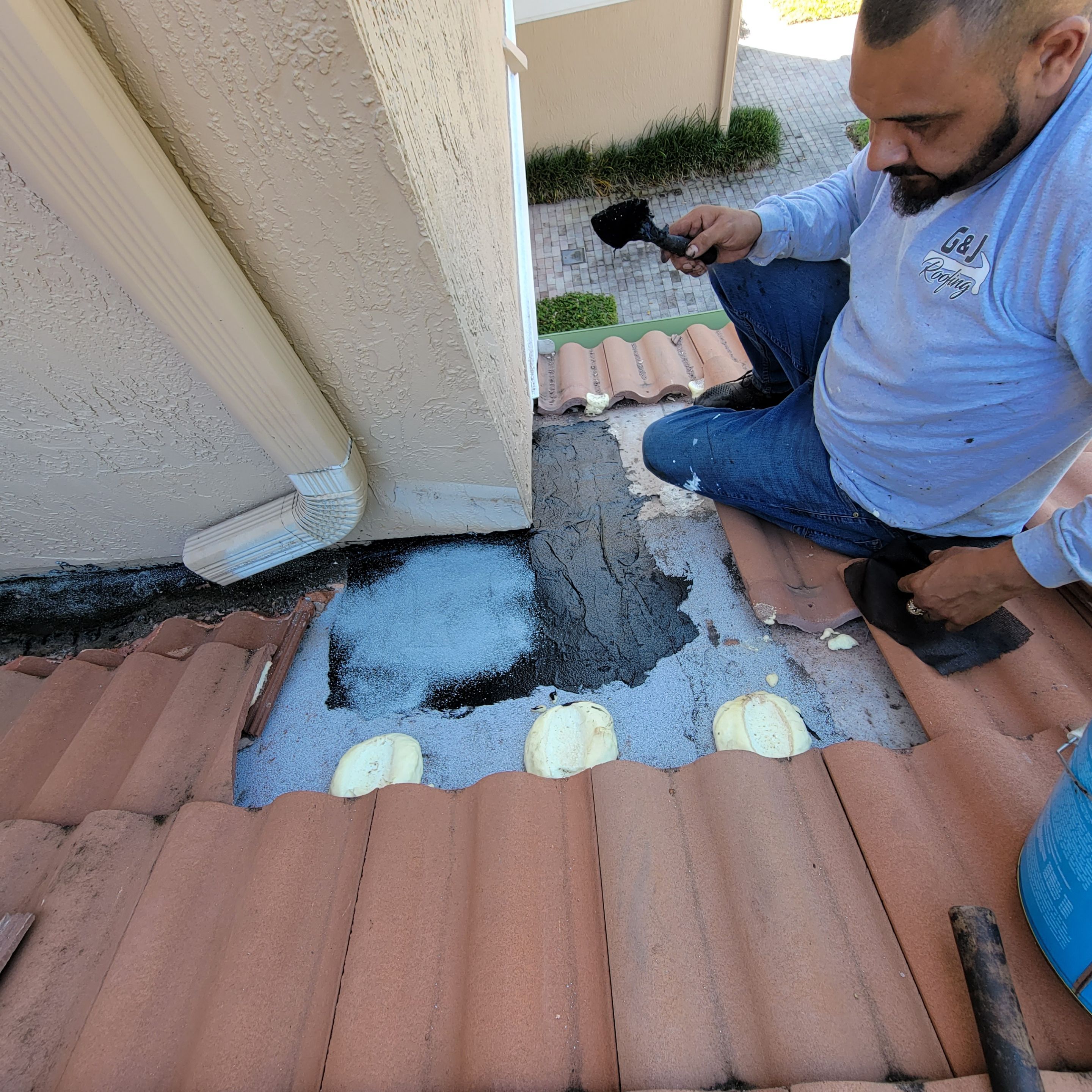 Villa Sonrisa Dr., Boca Raton, FL by G&J Roofing 