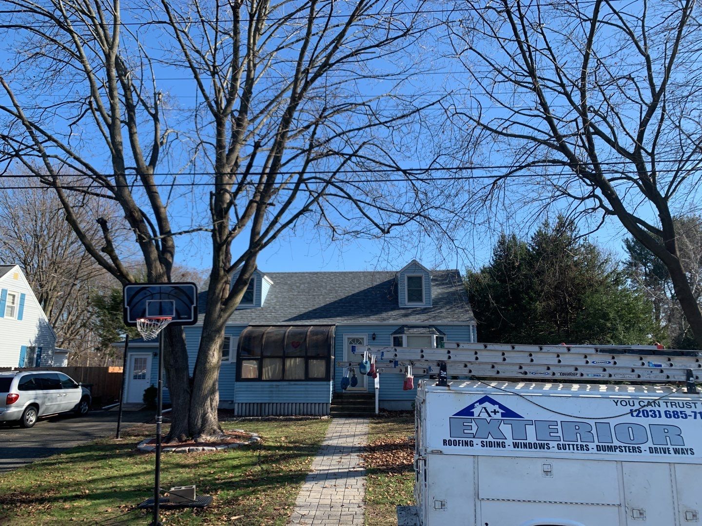 Residential Roofing Installation using Owens Corning TruDefinition Quarry Gray by A Plus Exterior