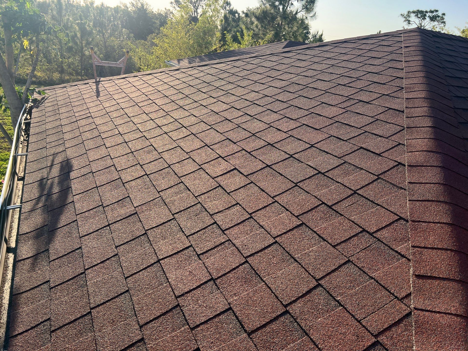 Residential Roofing Installation using Atlas Pinnacle Pristine Shingle in Sunset by Durabilis Roofing INC