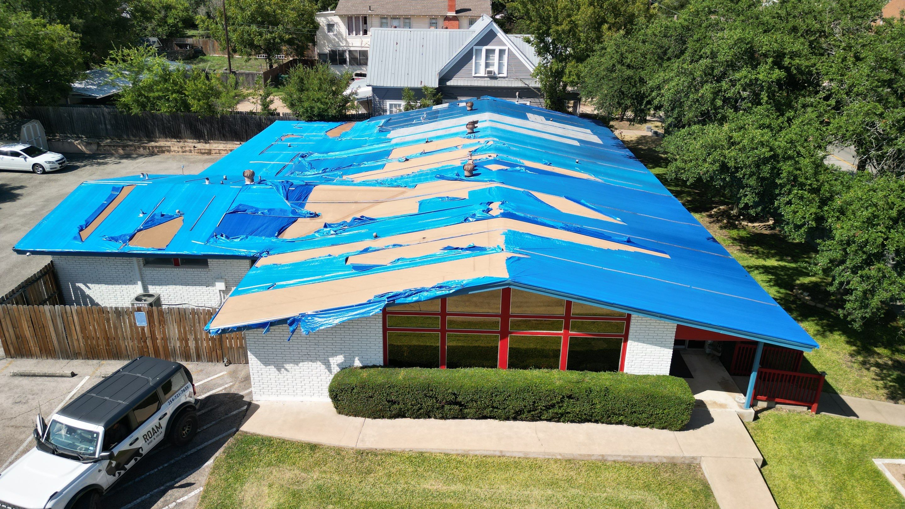 Commercial Roof Replacement in Belton by ROAM Roof & Solar