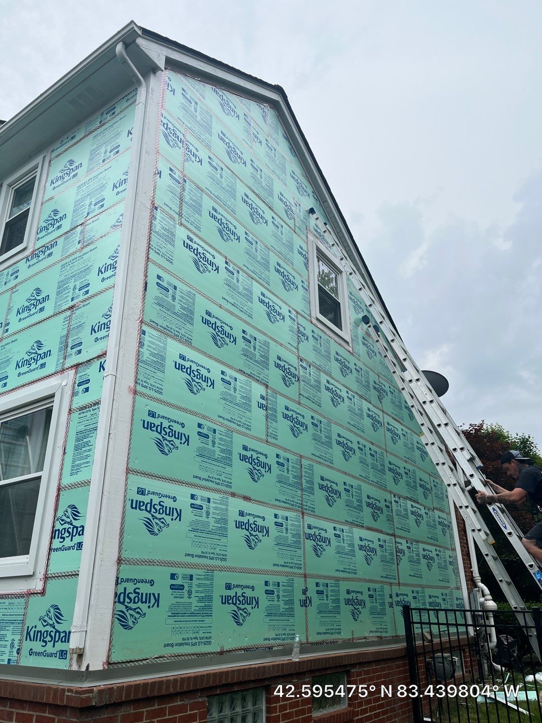 Siding Replacement using Ascend by 180 Contractors