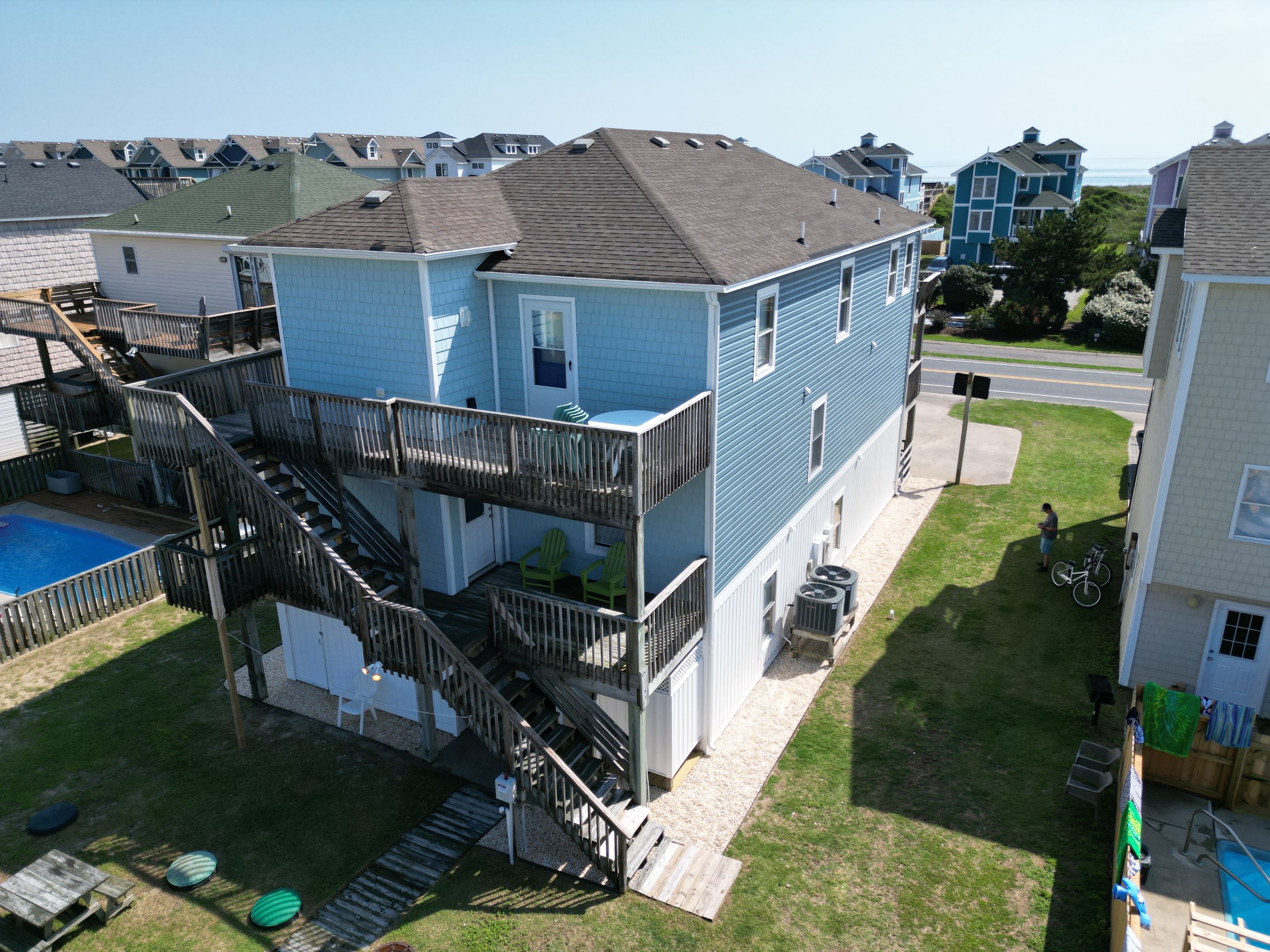 From Bland to Blue by Gallop Roofing & Remodeling, Inc.