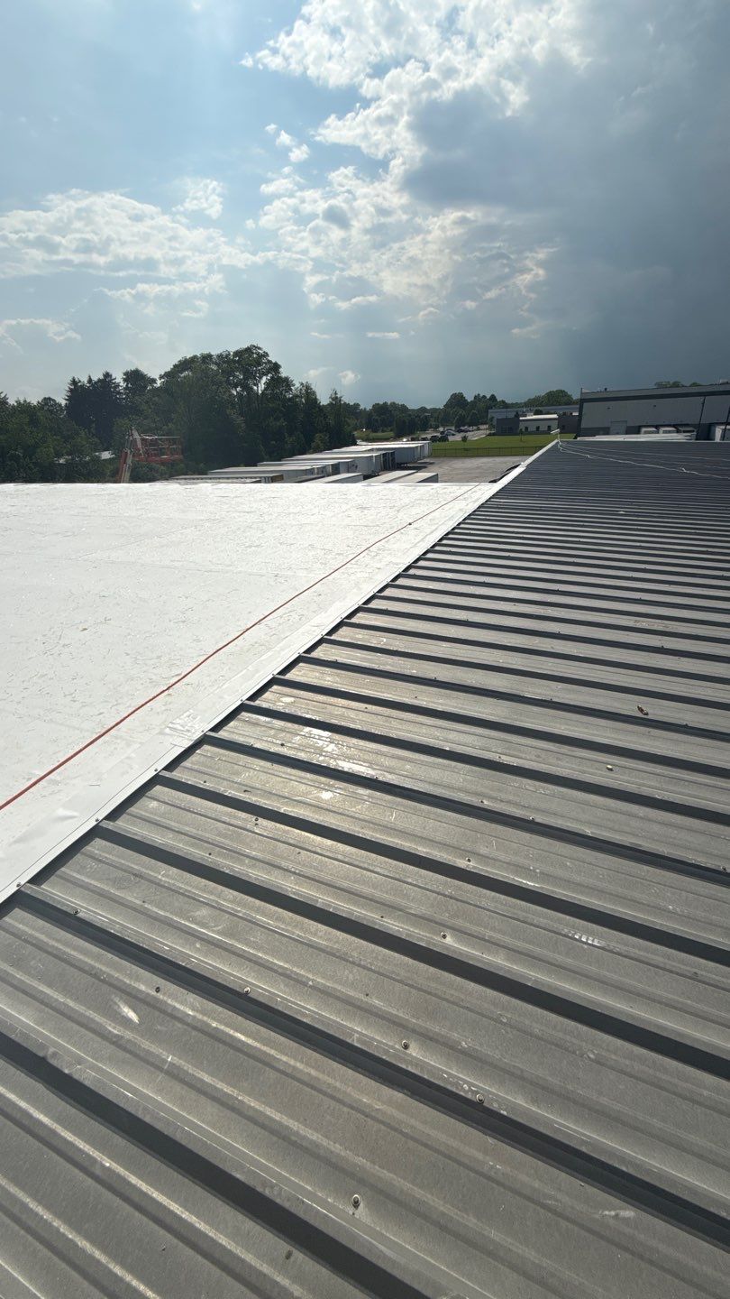 Project in Stow by Commercial Roofing and Coating Systems 