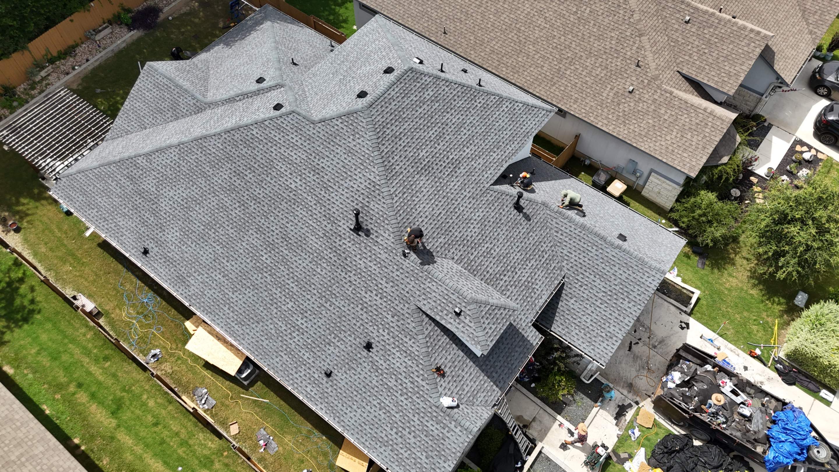 Pewter Gray - GAF Timberline HDZ by RoofsOnly.com