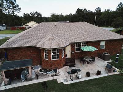 Residential Roofing Installation using Atlas Pinnacle Pristine Tan Mist