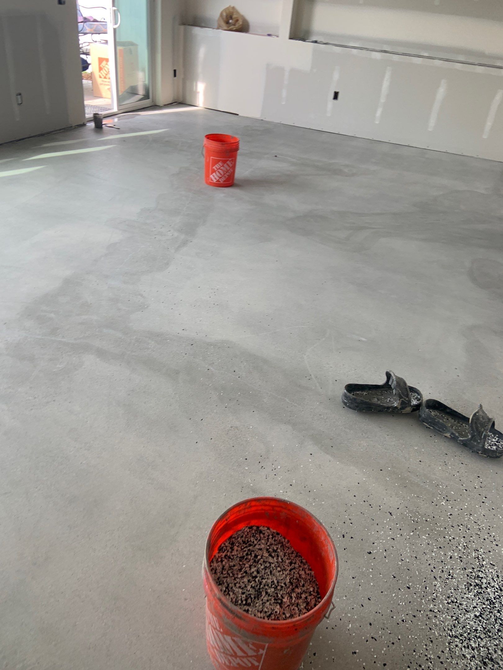 Basement Transformation using Domino by Croc Coatings, LLC