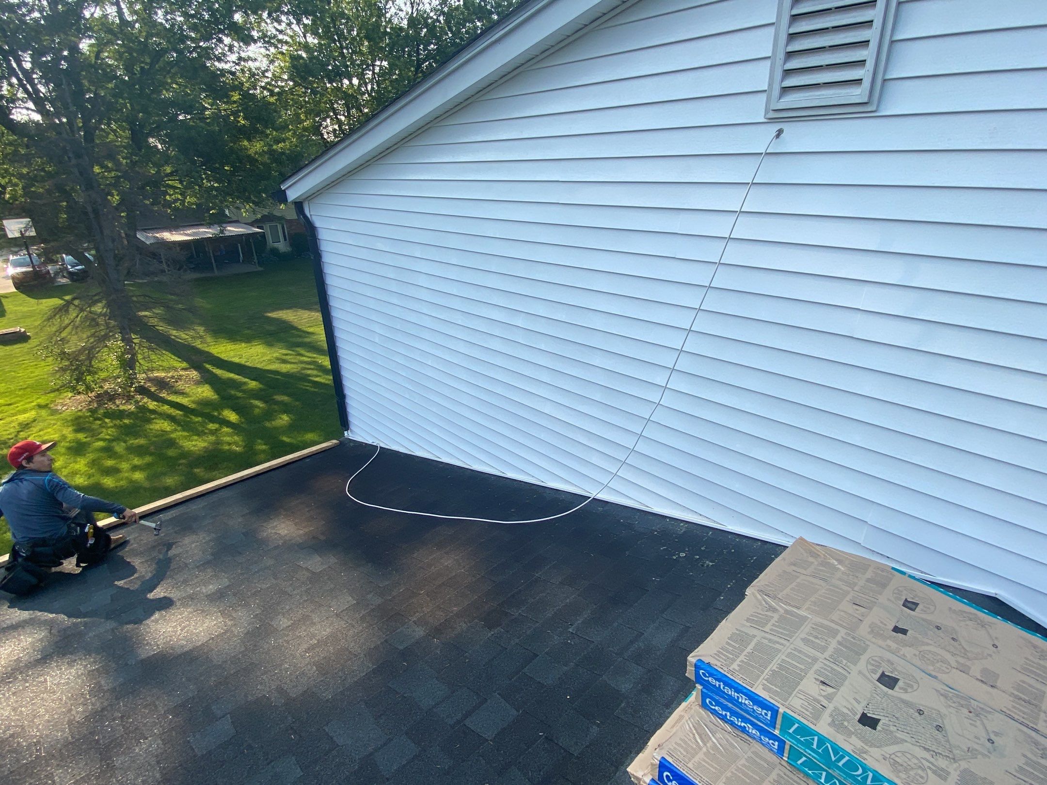 Roof Replacement using CertainTeed Landmark by 180 Contractors