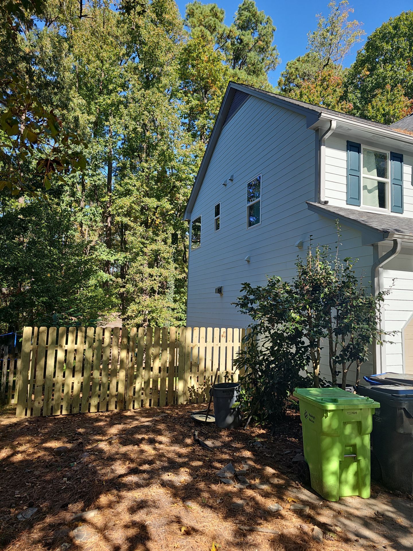 New Windows, Siding, Trim, Fence, and Backyard Concrete Pad by Billy Weatherspoon Contractor