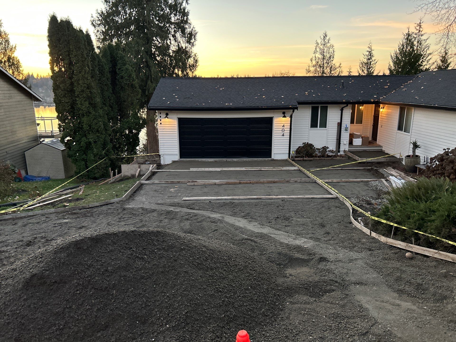 Raphil Haswega Concrete Driveway  by Jireh Asphalt & Concrete Inc 