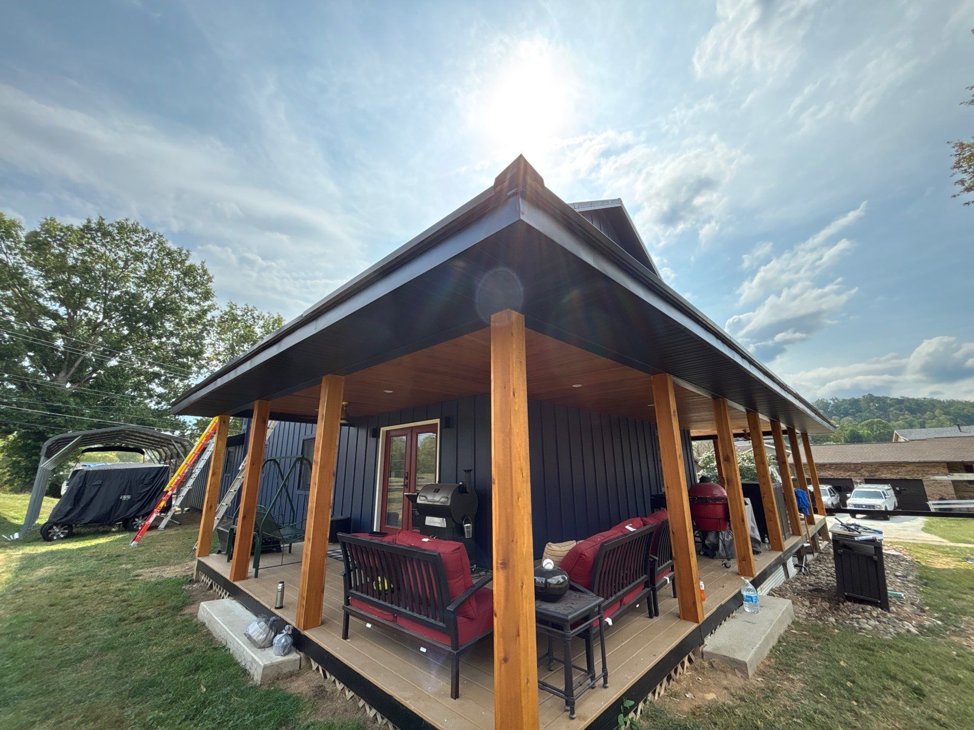 Siding and Metal Roof by Fahey Roofing + Contracting