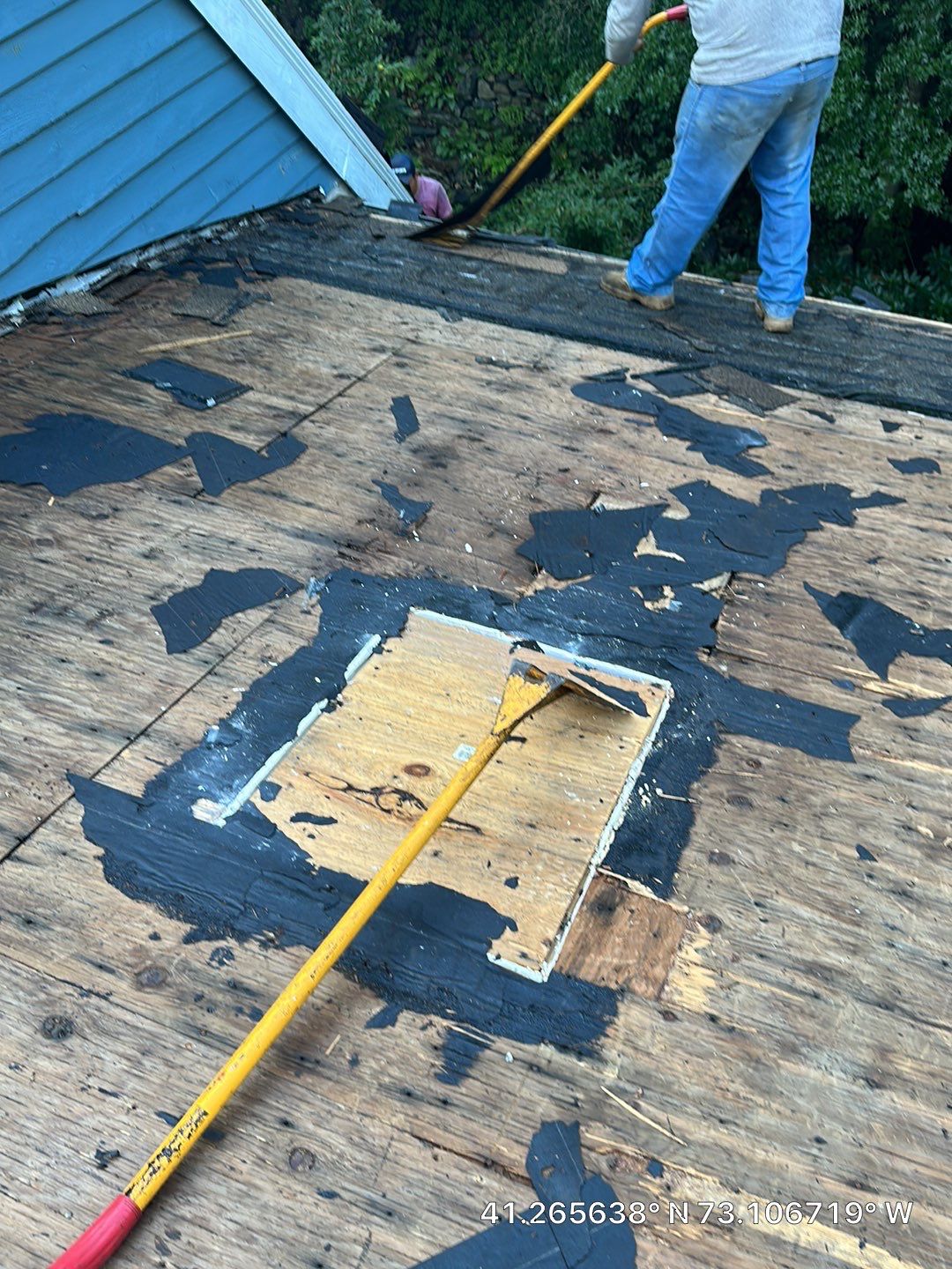 Residential Roofing Installation using Owens Corning Duration Onyx Black by A Plus Exterior