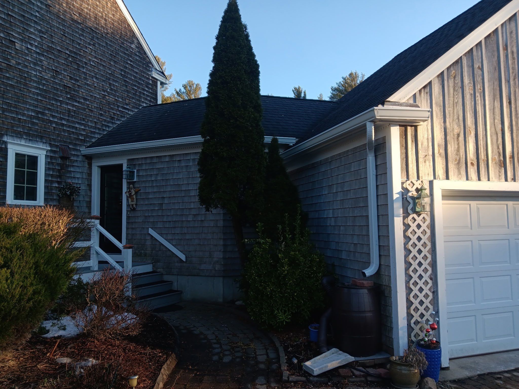 Gutter Installation using 6" K-Style Aluminum Gutter in Rochester, MA by Gutter Pro Enterprises