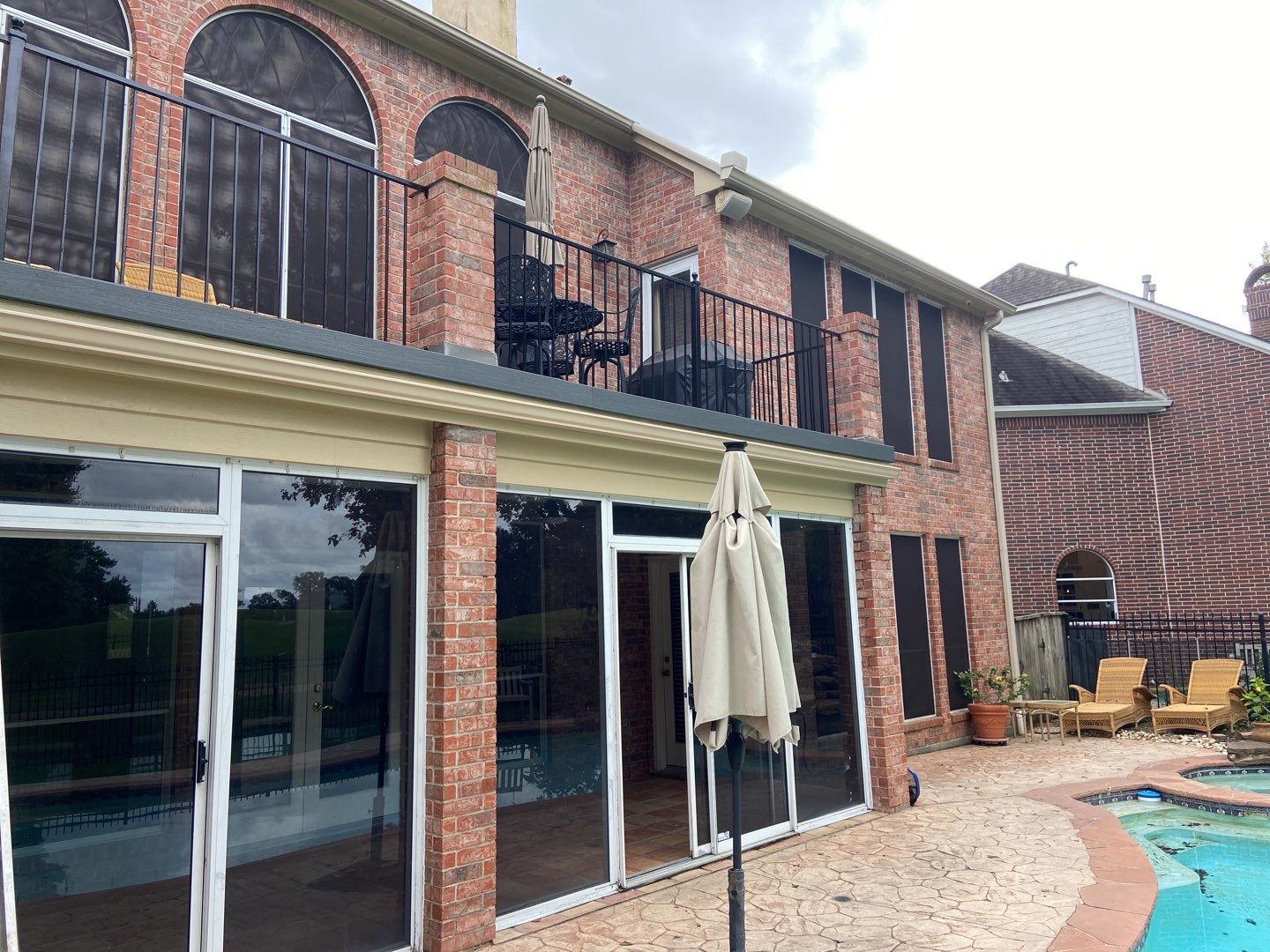 Balcony patio in Sugar Land by Houston Roofing & Construction