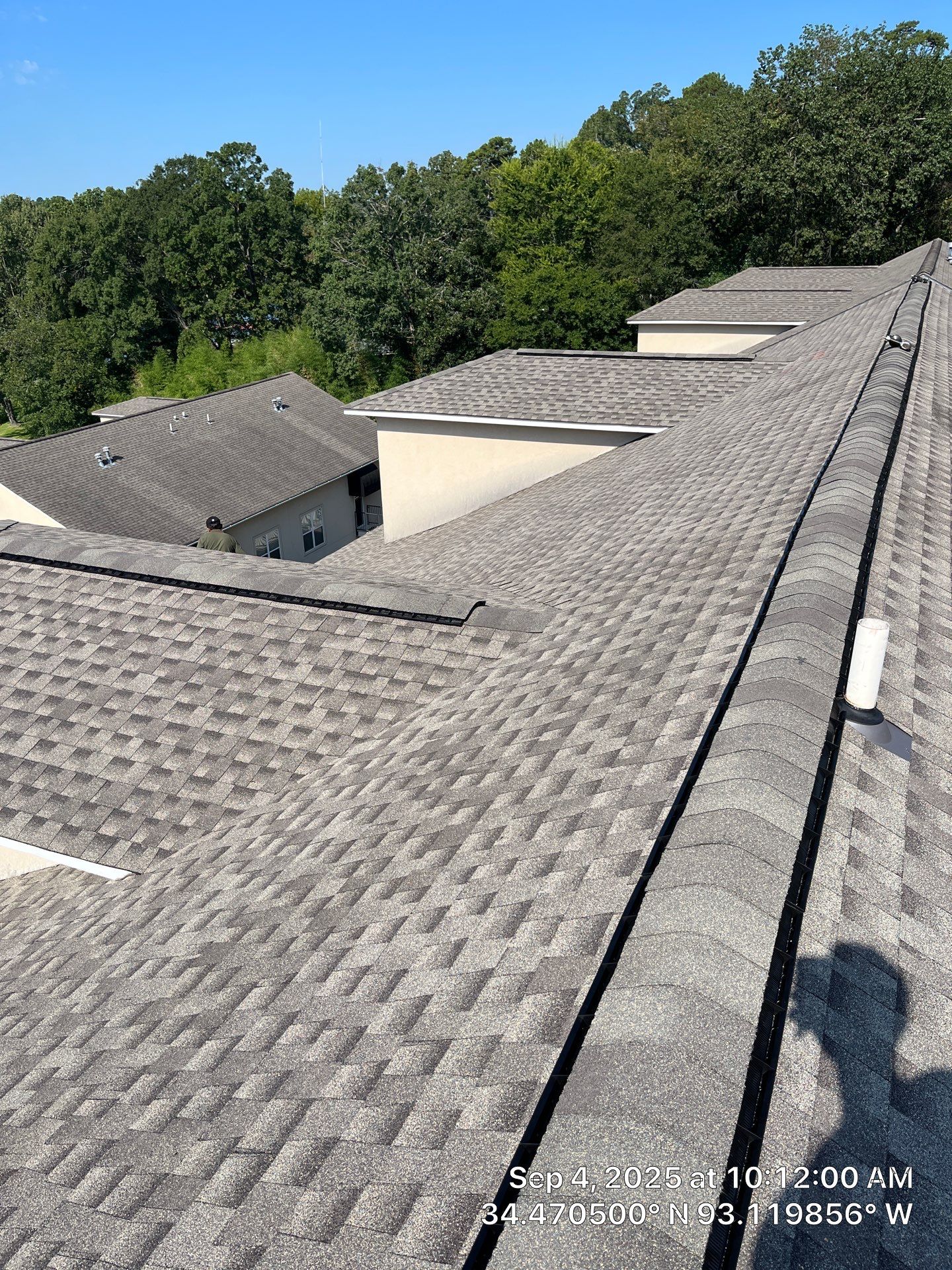 Multi-Unit Architectural Shingle Roof Replacement in Hot Springs Arkansas by Temple Roofing and Exteriors
