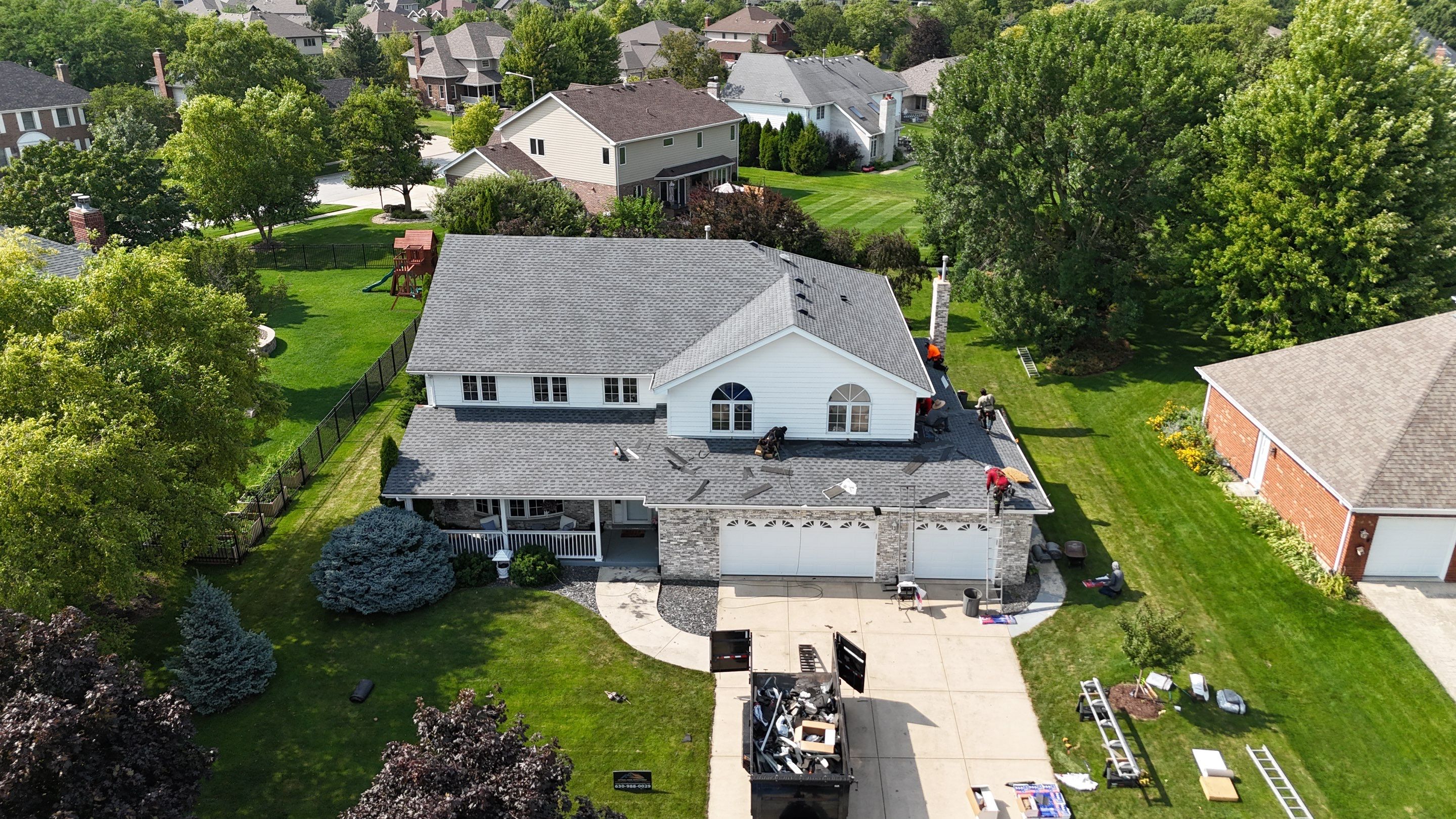 Roof and gutters replacement by Optimal Home Improvement 