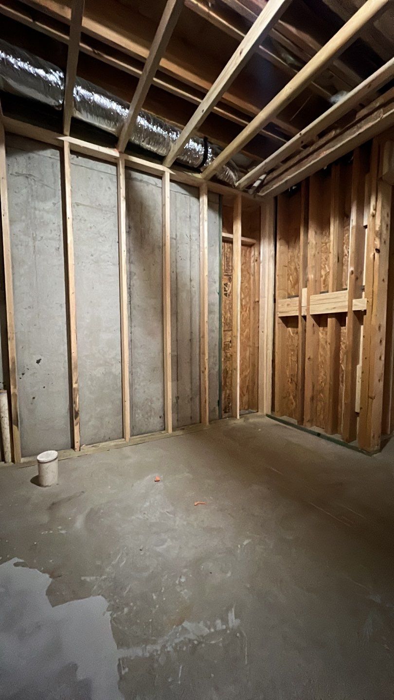 Modern Basement Finishing Project in Acworth Featuring Custom Wet Bar by Swift Home Renovations