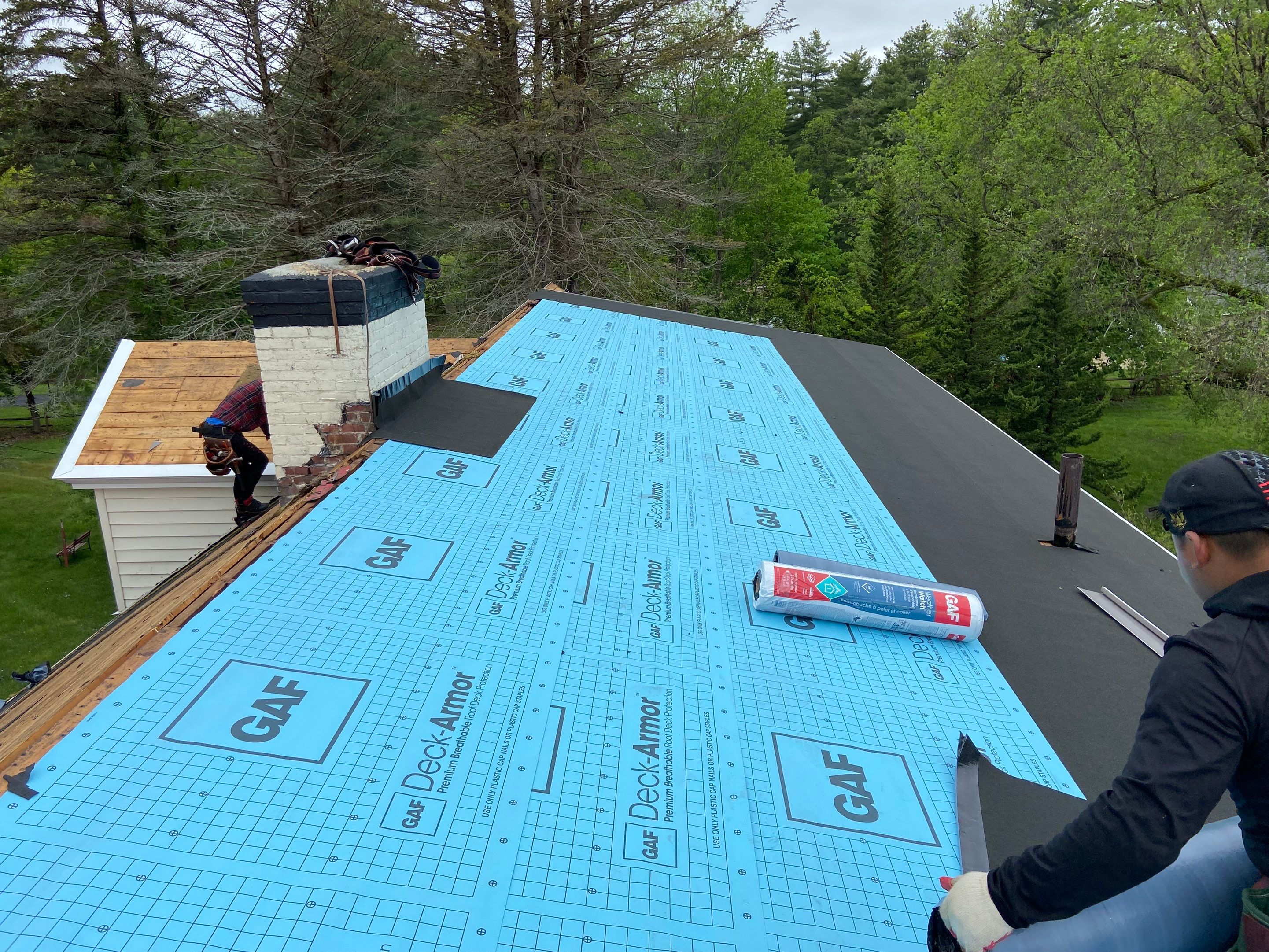 Residential Roofing Installation using GAF Timberline HDZ by Sensible Home Solutions