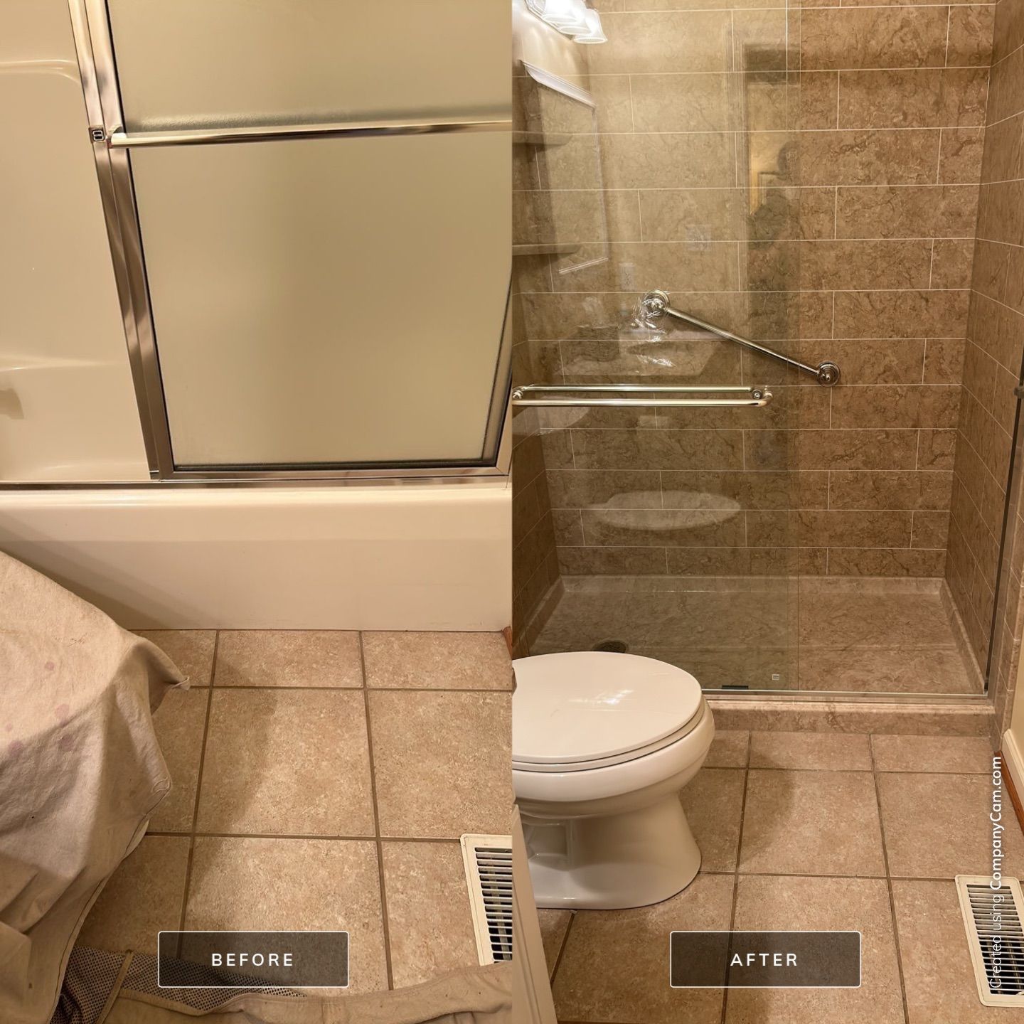 Tub to Shower by BathPlanet SW Virginia