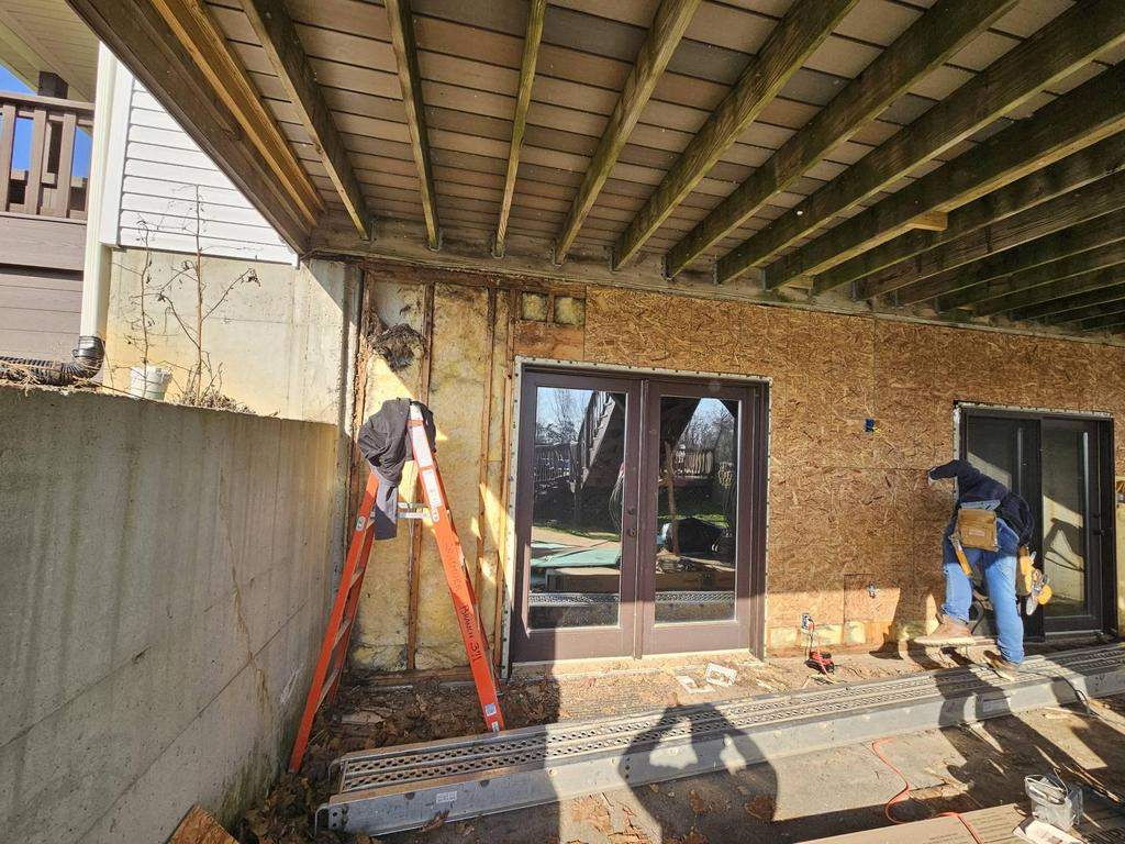 Exterior Installation using CertainTeed MainStreet Vinyl Siding by Koontz Construction