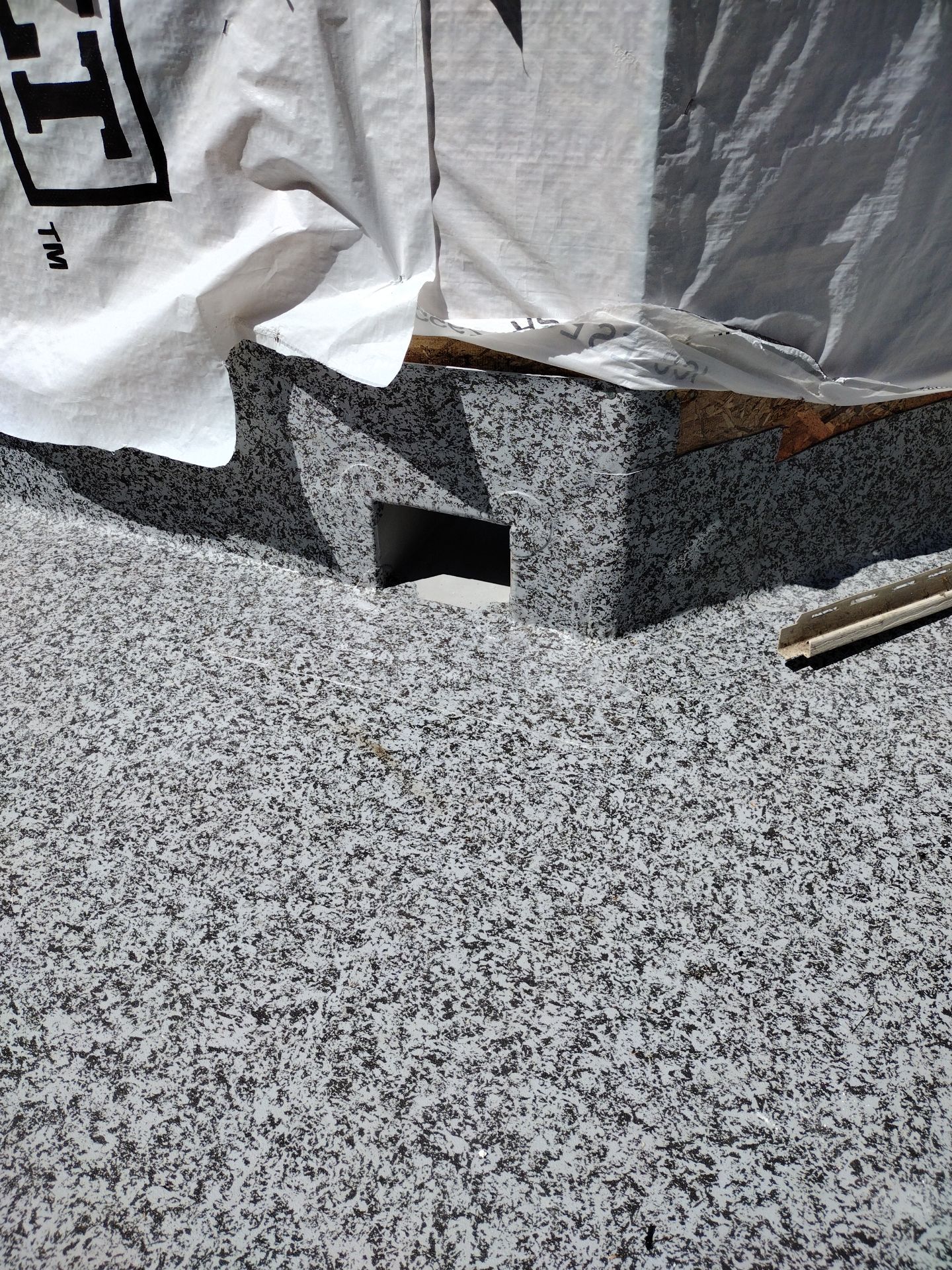 Dec-Tec Walkable Membrane using Dec-Tec (Color: Granite) by Orezona Building & Roofing Company, Inc.