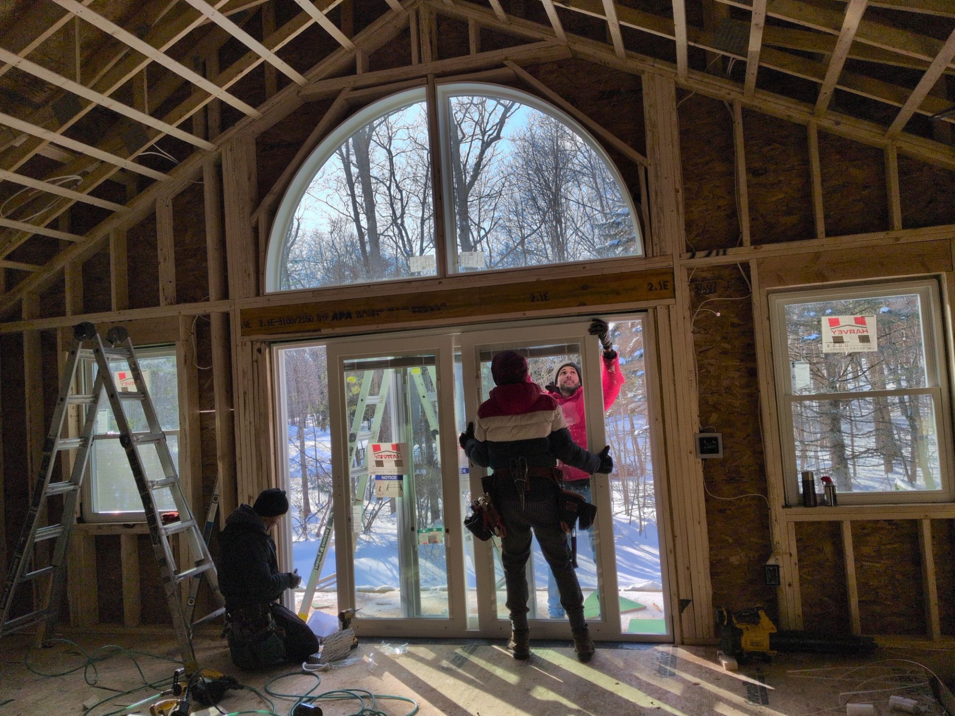 Custom ADU Construction with Vaulted In-Law Suite – LP SmartSide®, ZIP System® & Harvey® Windows by Sensible Home Solutions