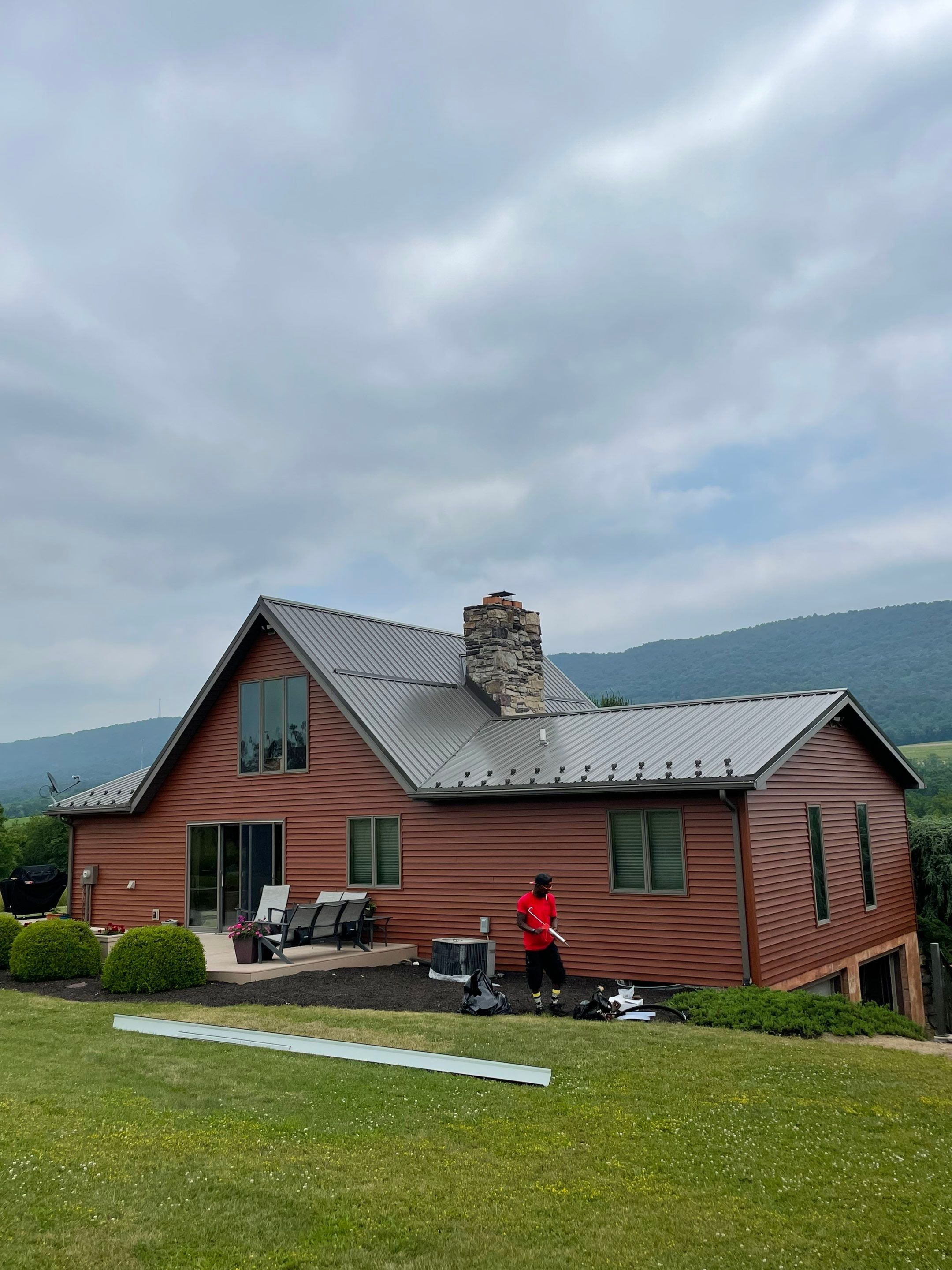 Everlast Azm Matte Bronze by Teflon Roofing