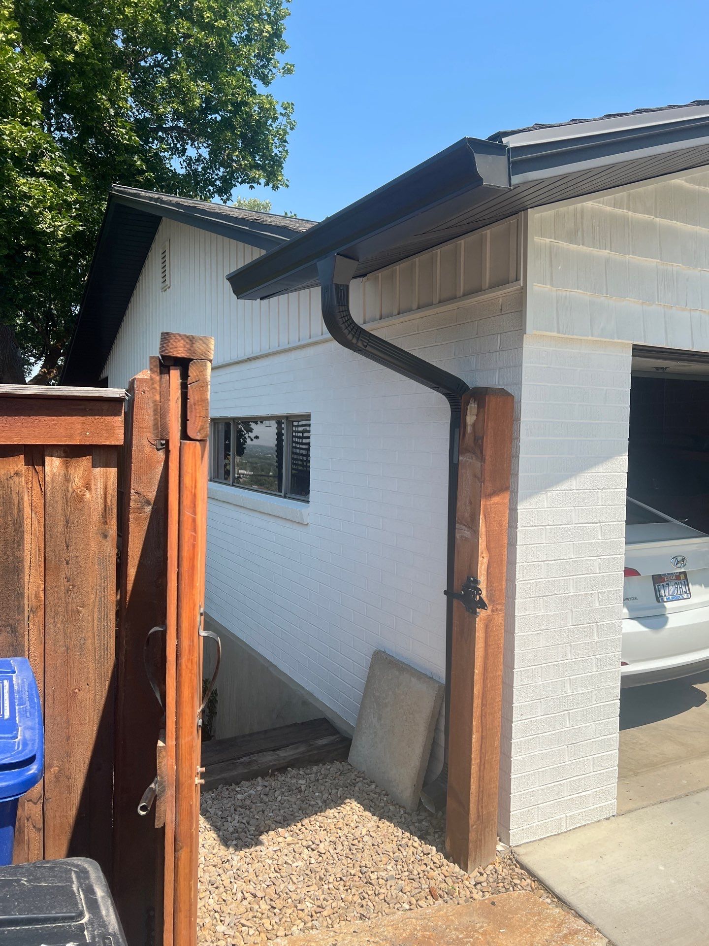 Project in Cotton Wood Heights by Emerald Gotcha Gutters 