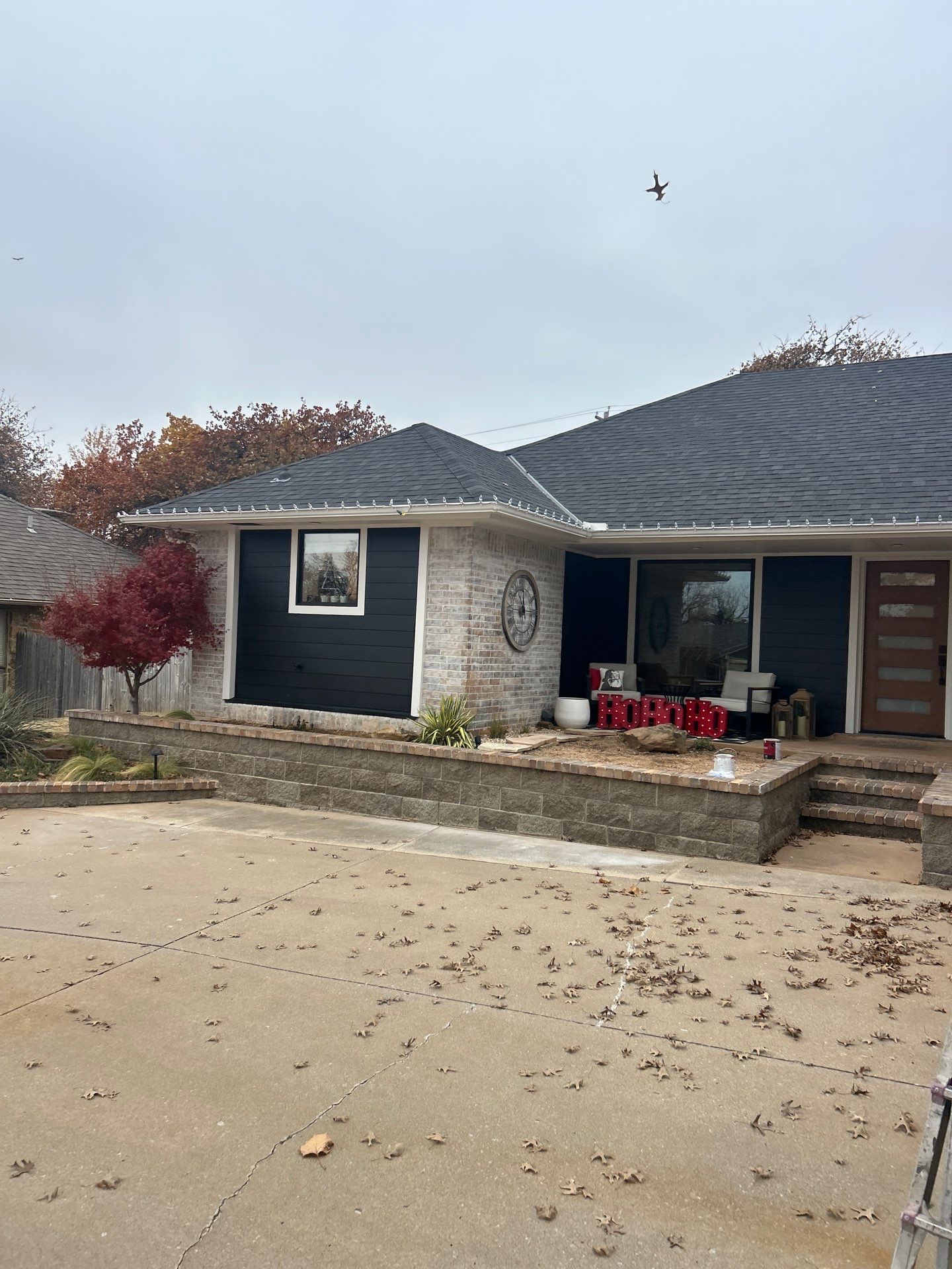 siding replacement & window replacment & exterior painting & dry wall repair in Edmond by McCann's Roofing and Construction