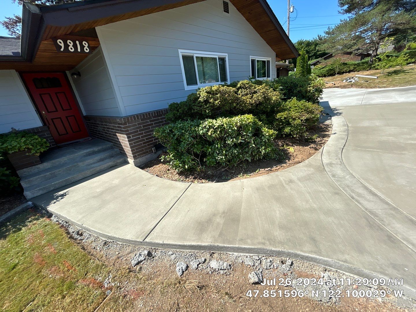 Rodd | Concrete Driveway Extentension by Jireh Asphalt & Concrete Inc 