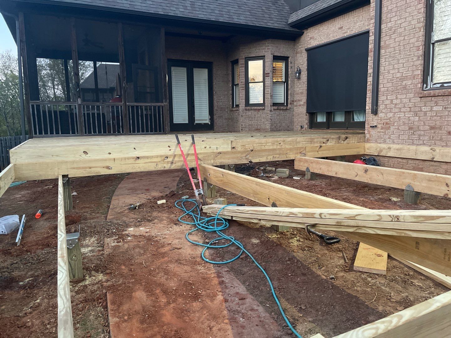 Scout Ridge - Deck Installation  by Pillar and Pine