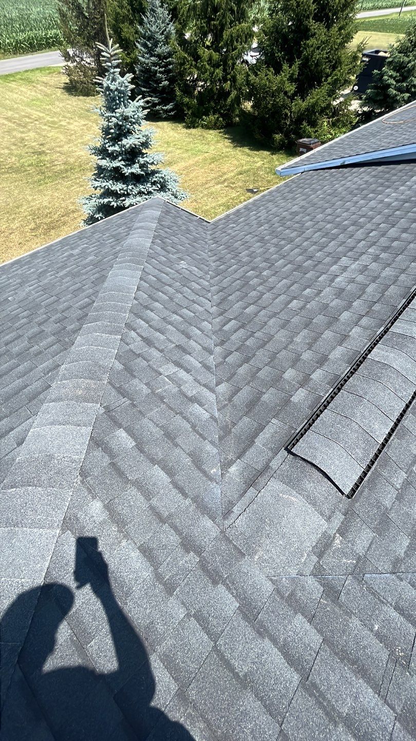 Residential Roofing Installation using GAF Timberline HDZ Charcoal by Nitro Roofing and Construction
