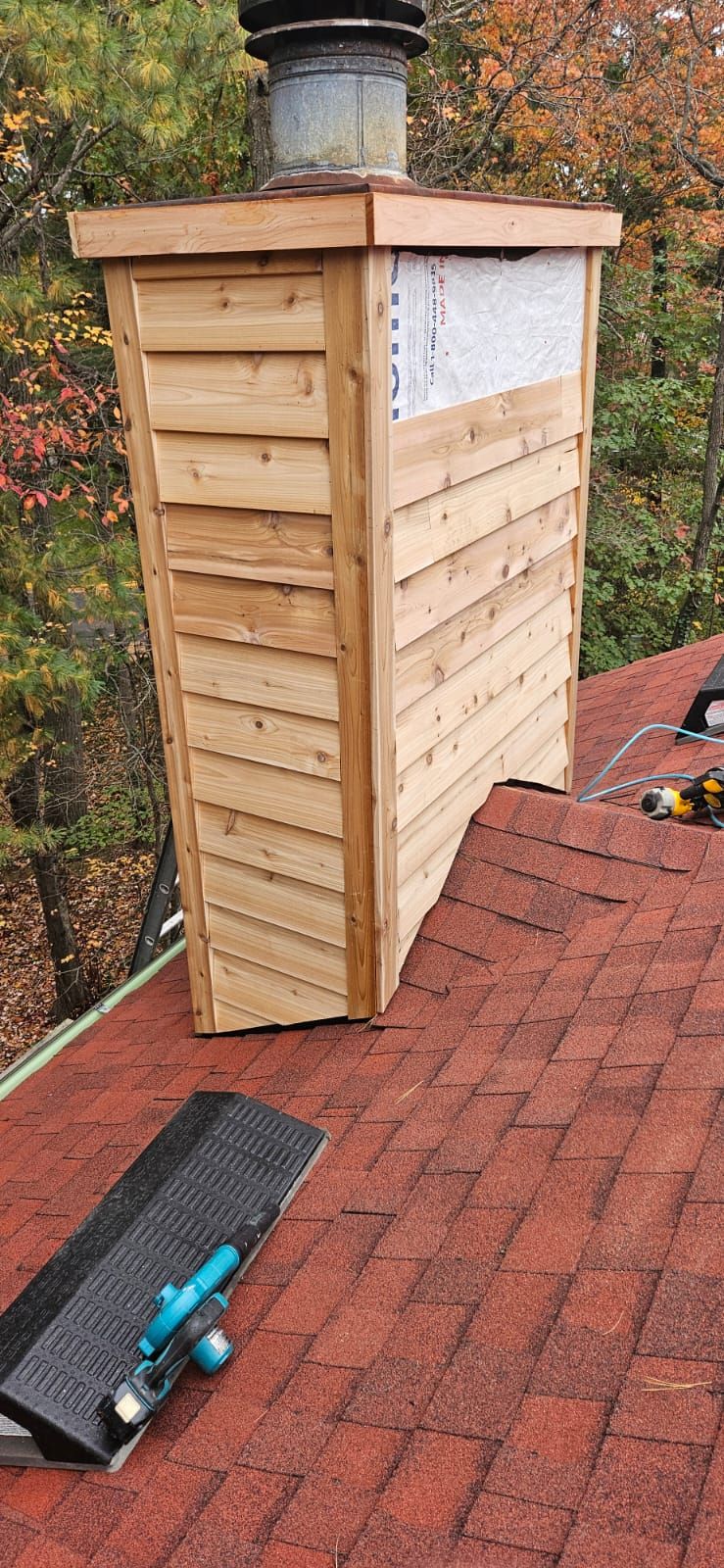 Reston: Residential Roof Replacement with CertainTeed Landmark Pro Designer Shingles in Max Def Red Oak by RM Banning, Inc.