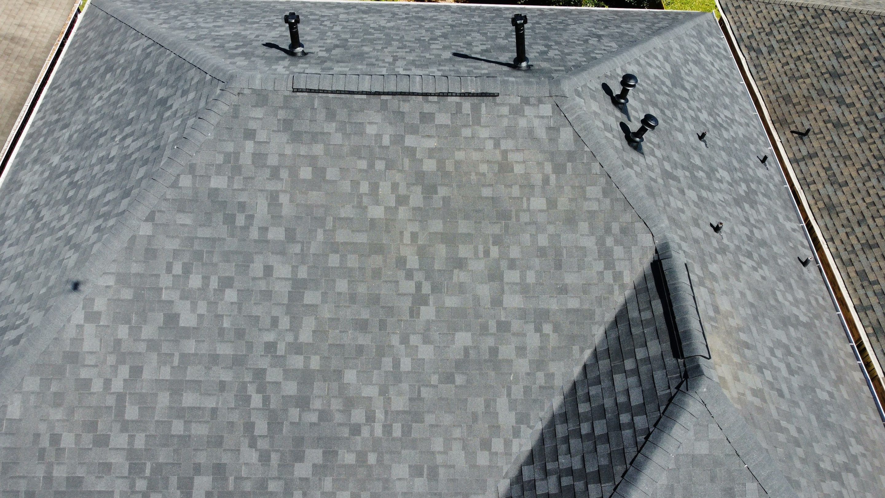 Reroof Project after Storm Beryl by Berry Good Roofing 