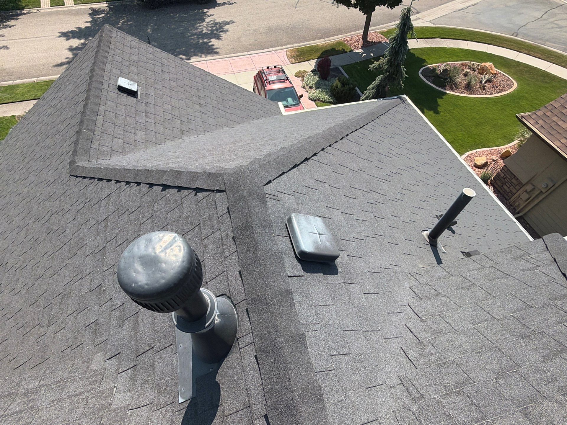 Residential Roof Replacement and Attic Structural Repair in Eagle by Olive Roofing